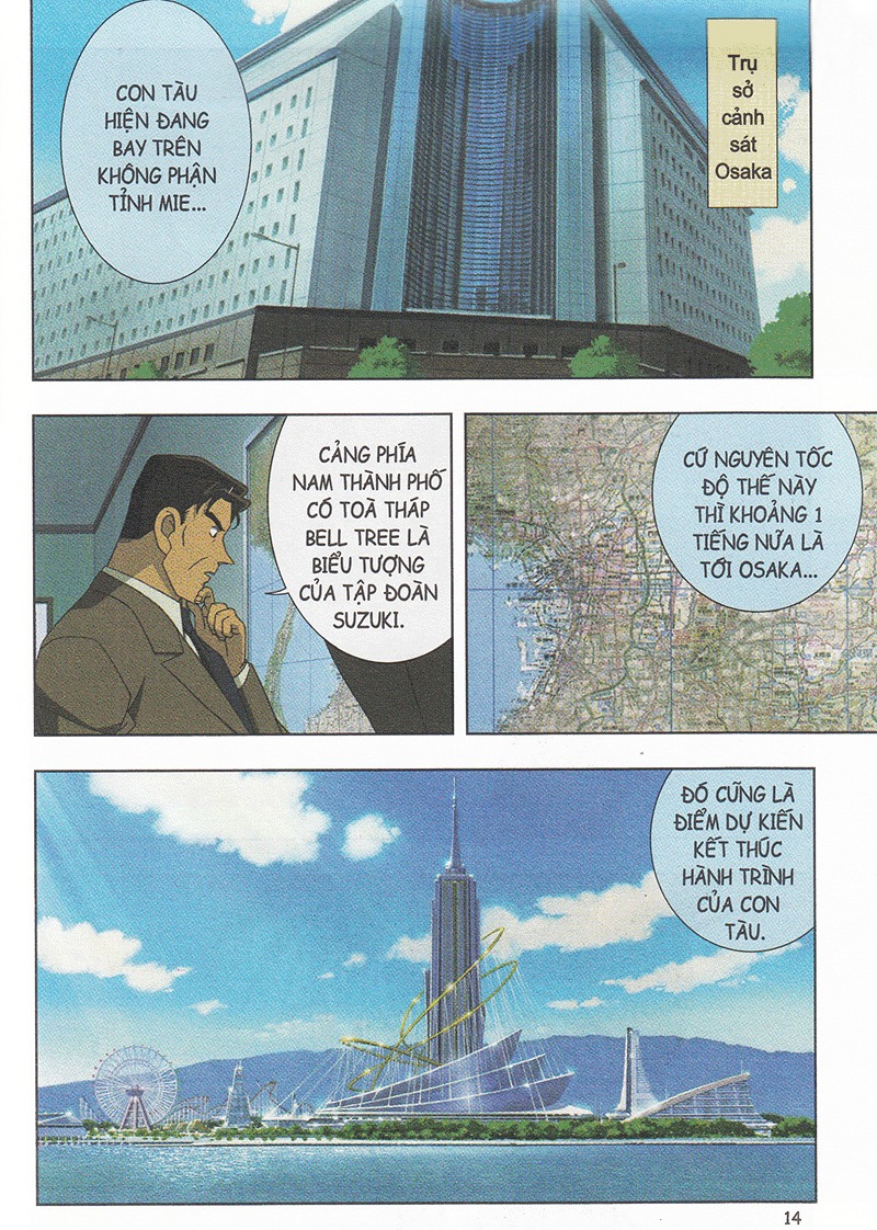 thám tử lừng danh conan - hoạt hình màu - khinh khí cầu mắc nạn - tập 2 (tái bản 2024)