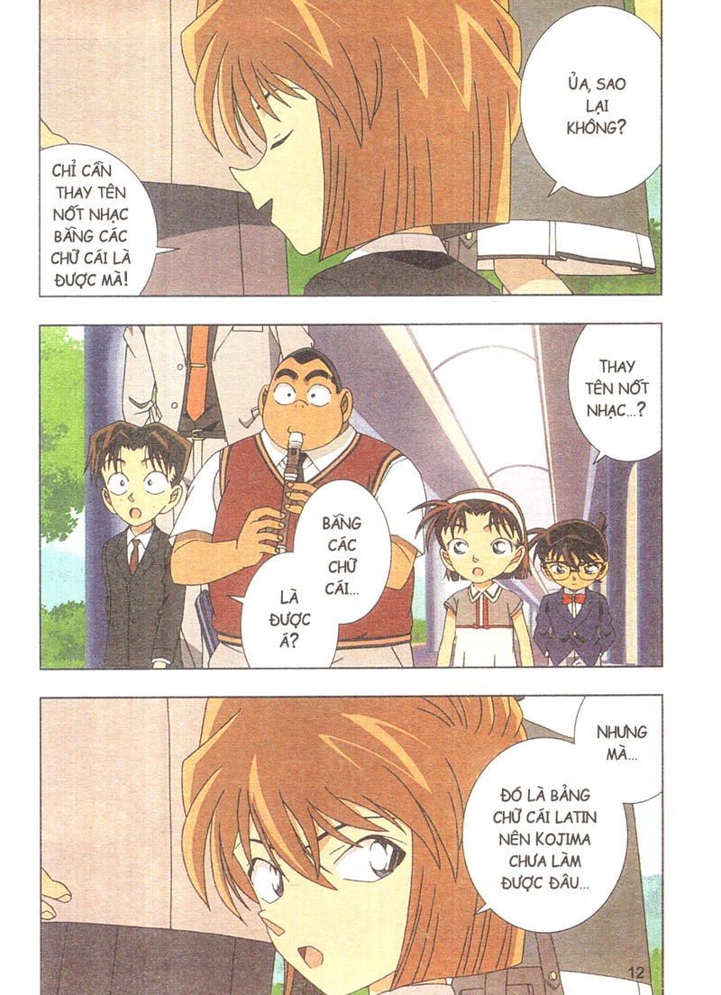 thám tử lừng danh conan - hoạt hình màu - nốt nhạc kinh hoàng - tập 2 (tái bản 2024)