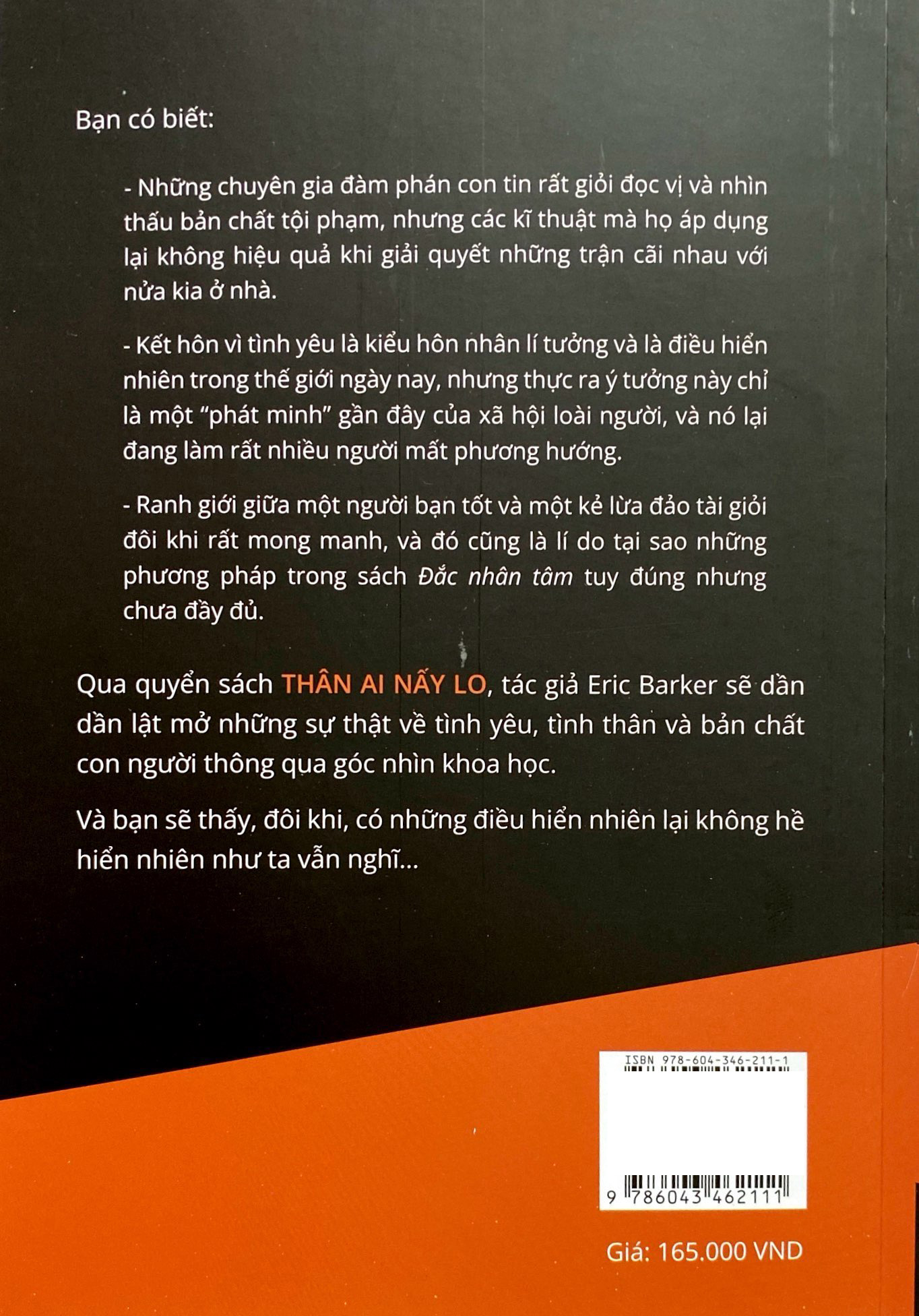 thân ai nấy lo - sự thật về tình yêu, tình thân và bản chất con người