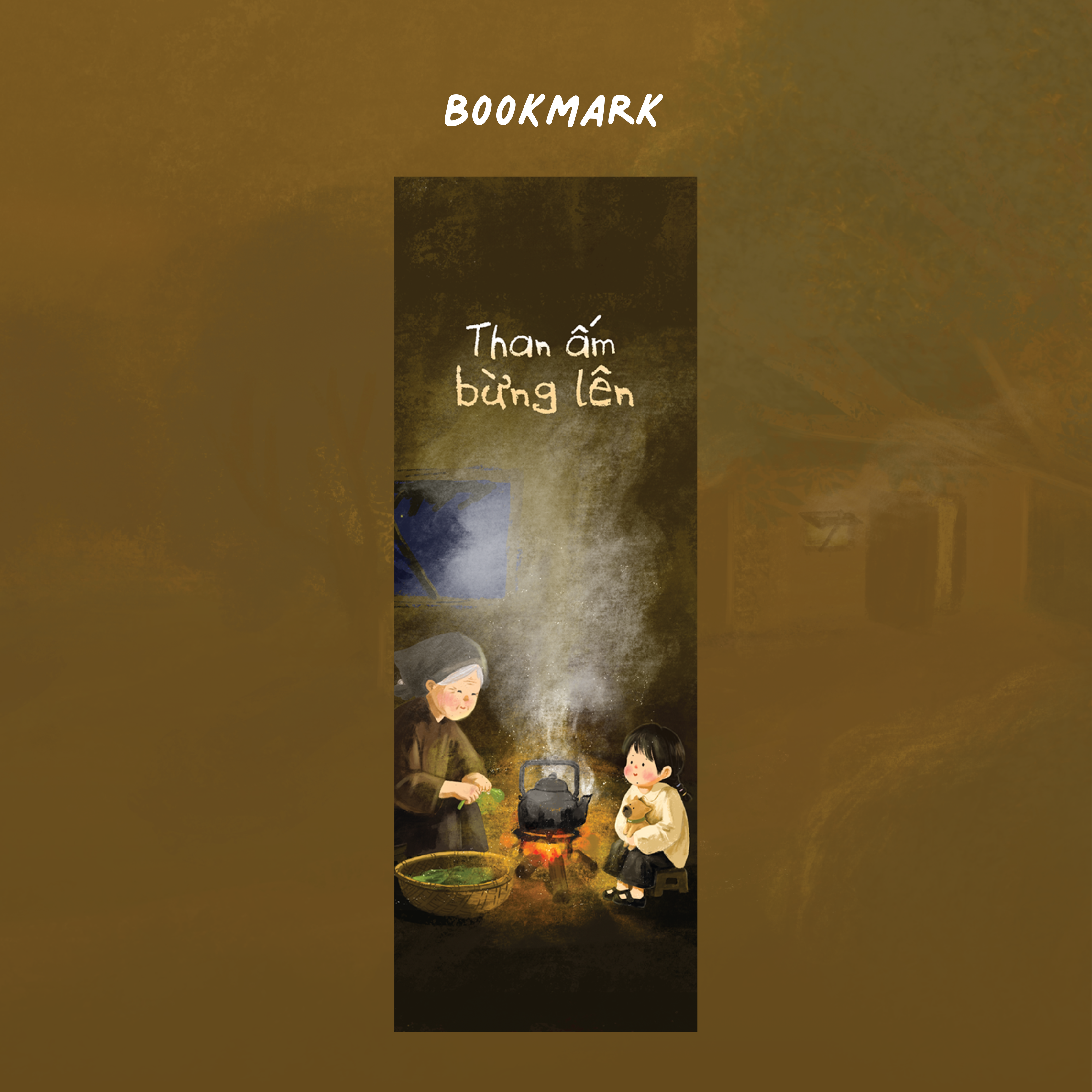 Than Am Bung Len - Ban Dac Biet - Tang Kem Bookmark + So Tho + Sticker