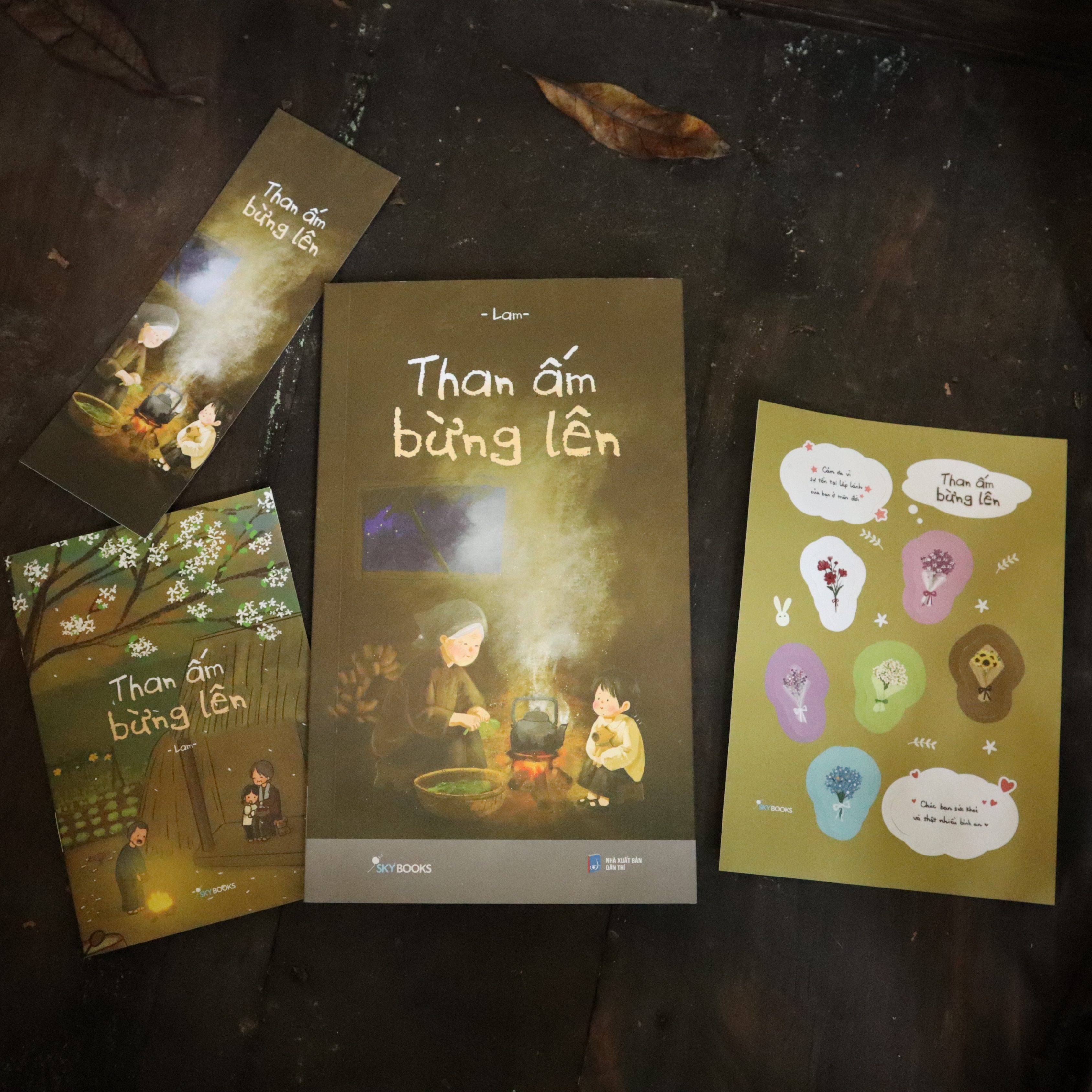 Than Am Bung Len - Ban Dac Biet - Tang Kem Bookmark + So Tho + Sticker