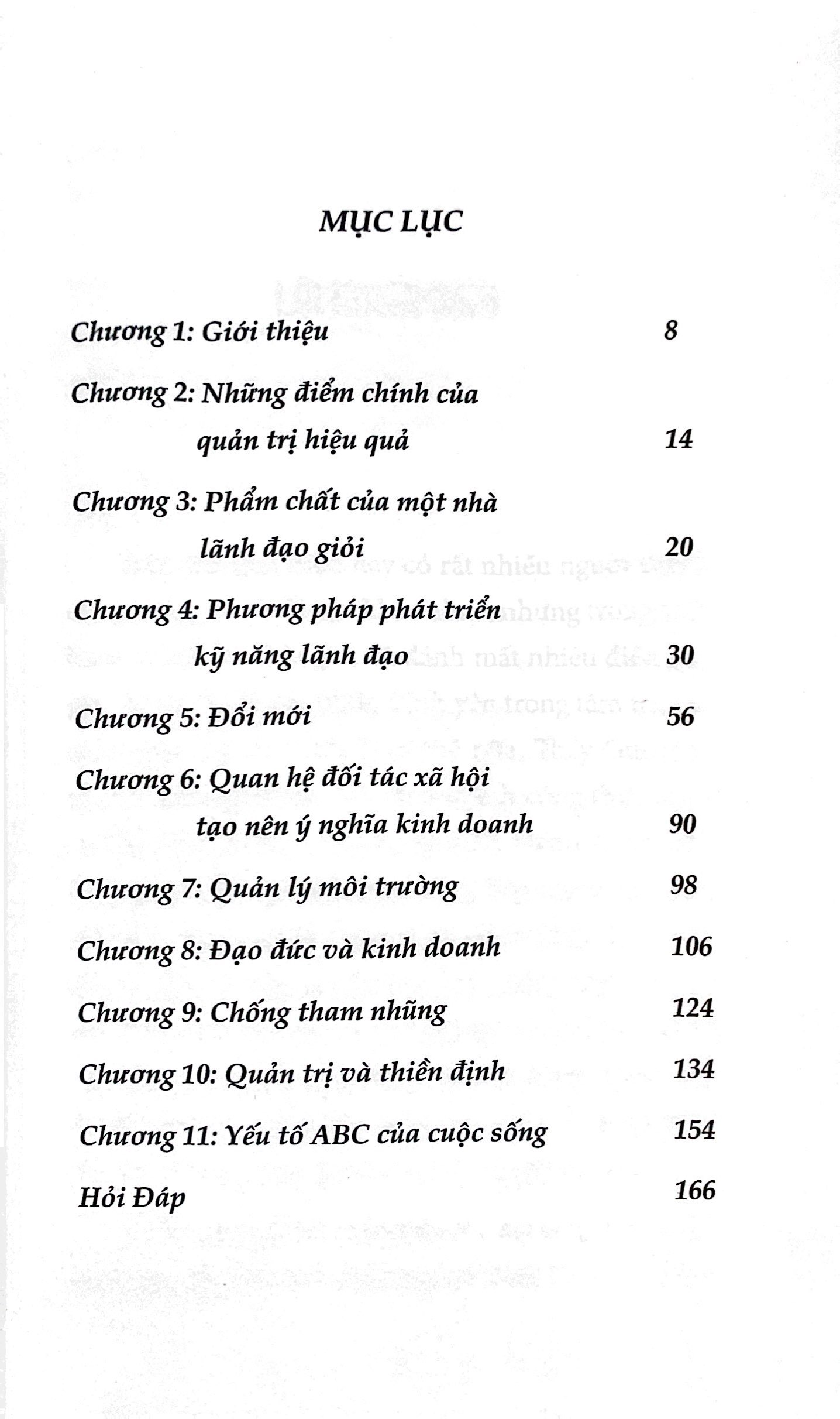 thần chú quản trị - chìa khóa cho quản trị và lãnh đạo hiệu quả