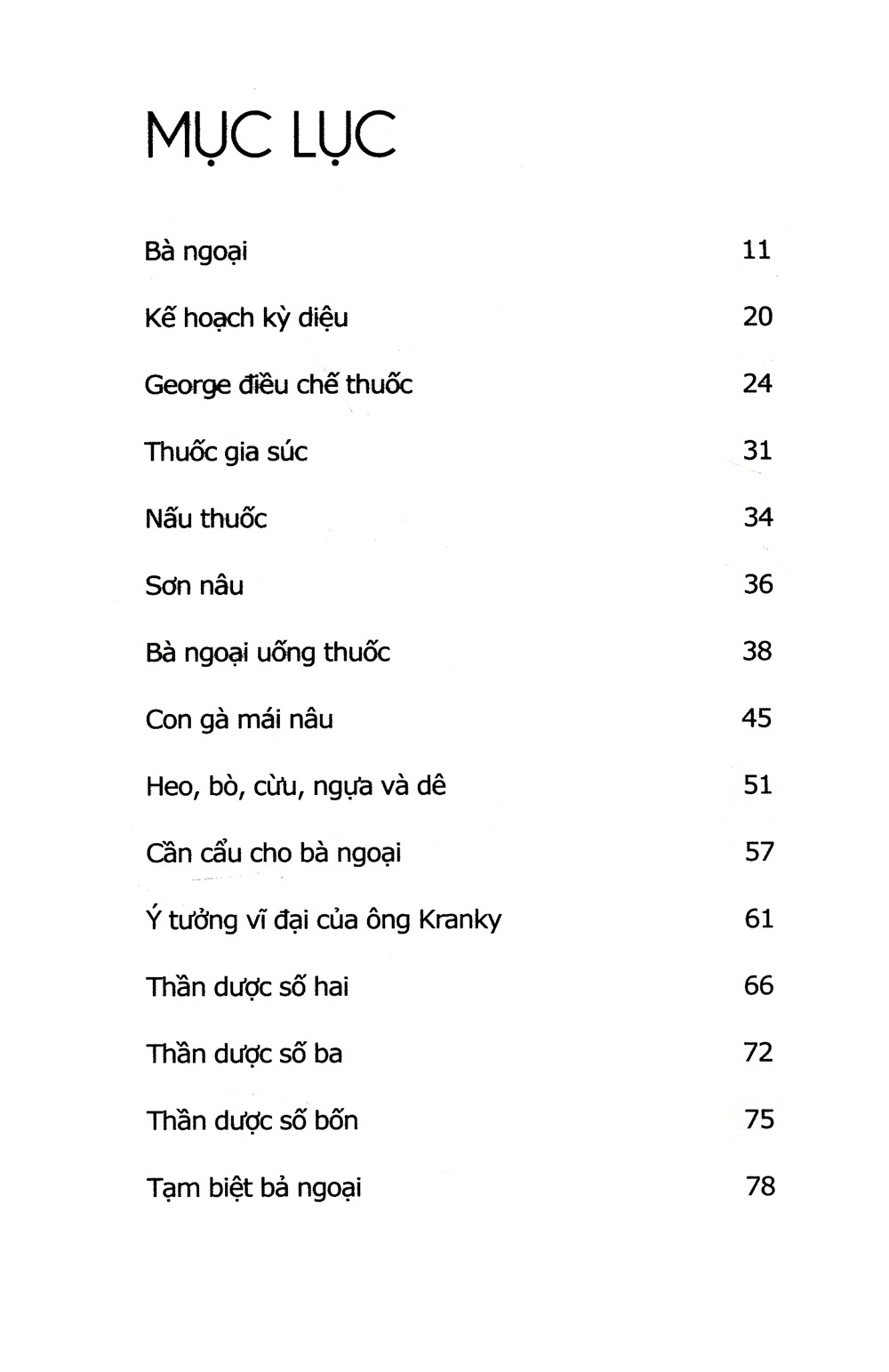 thần dược của george (tái bản 2021)