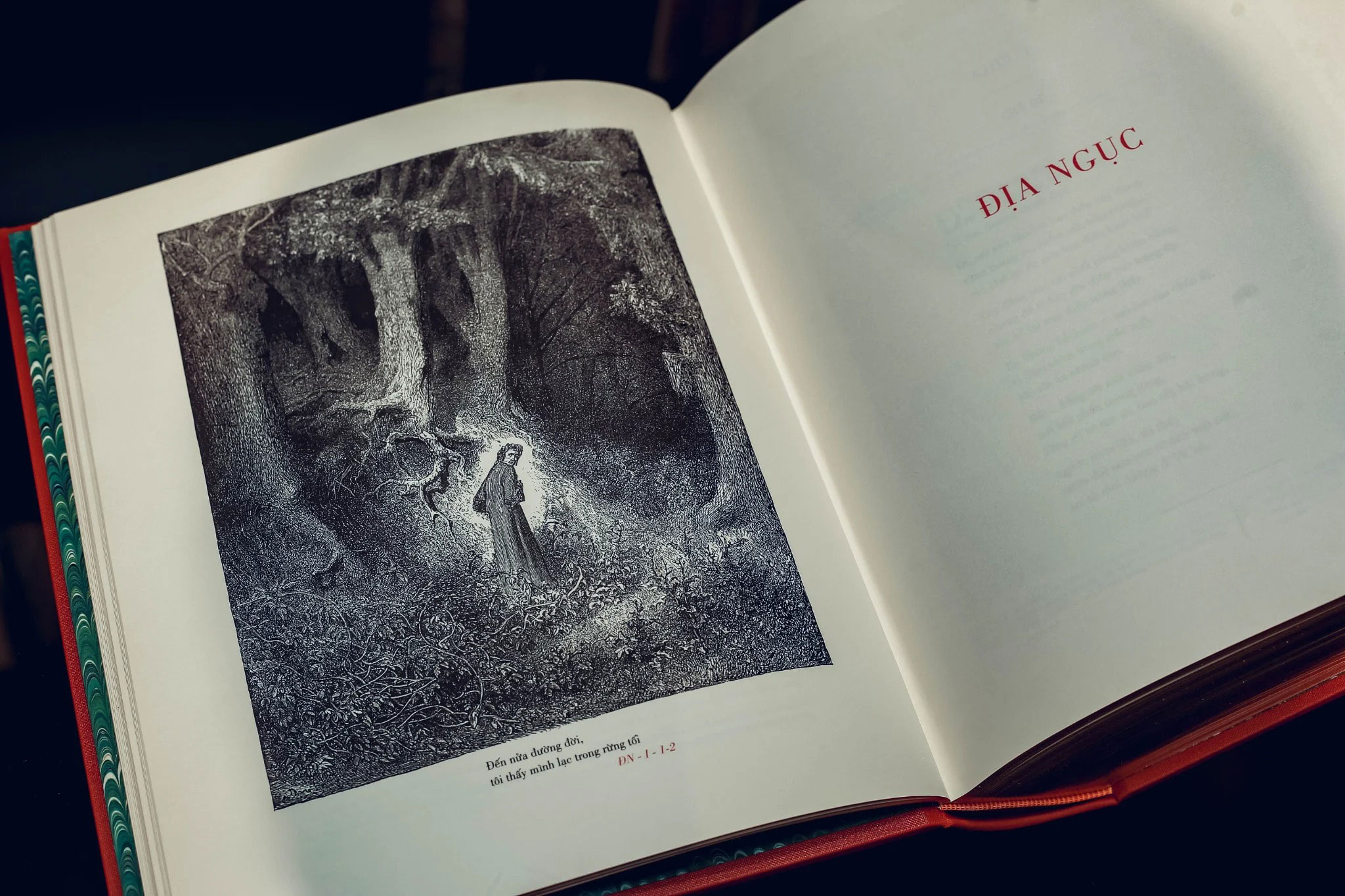 thần khúc - ấn bản giới hạn - bìa buckram