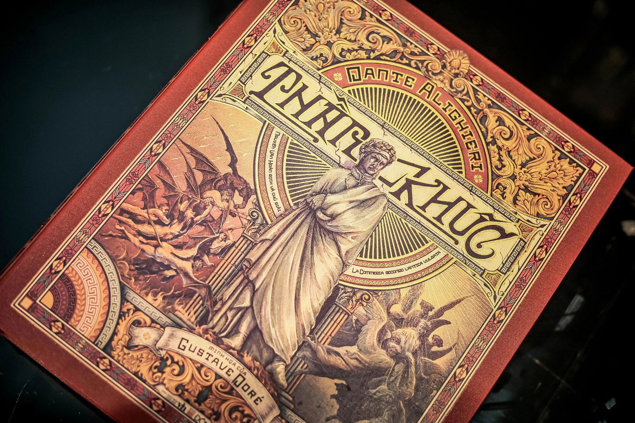 thần khúc - ấn bản giới hạn - bìa buckram