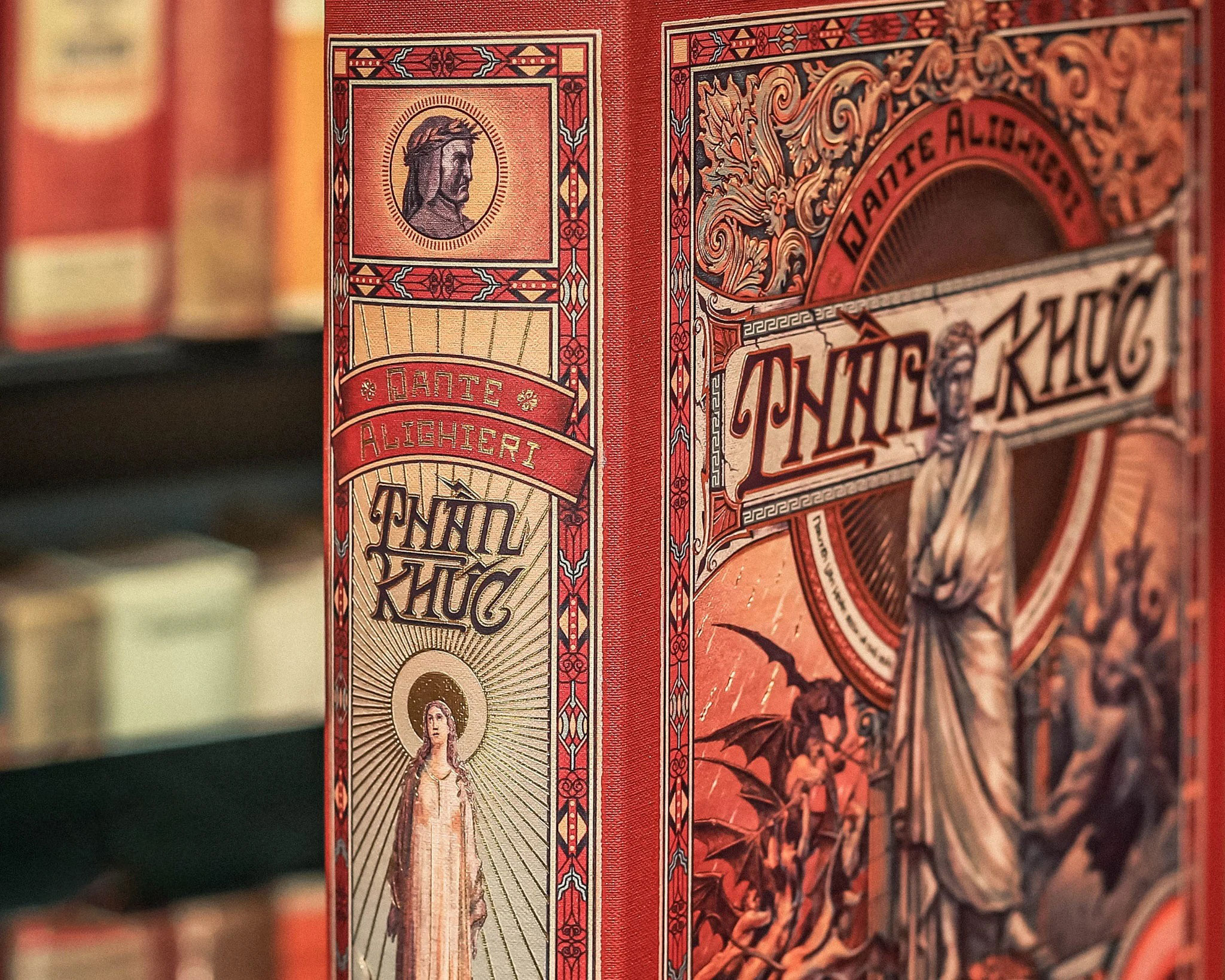 thần khúc - ấn bản giới hạn - bìa buckram