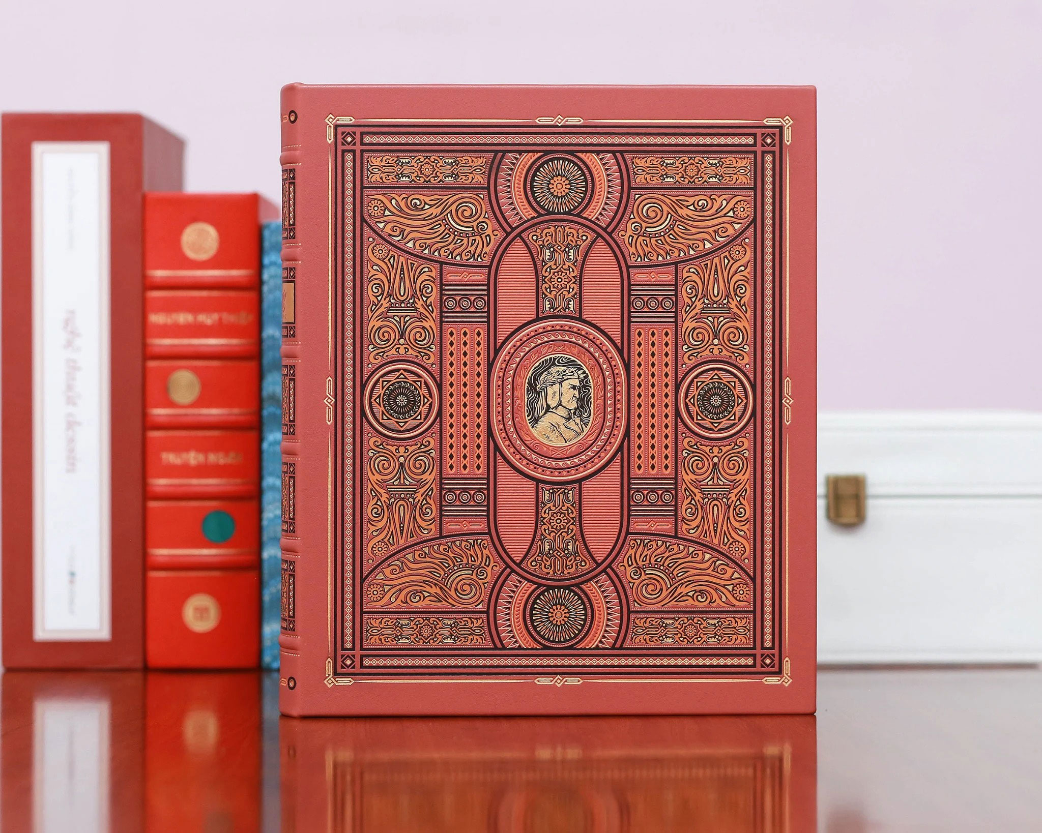 thần khúc - ấn bản giới hạn - bìa da microfiber