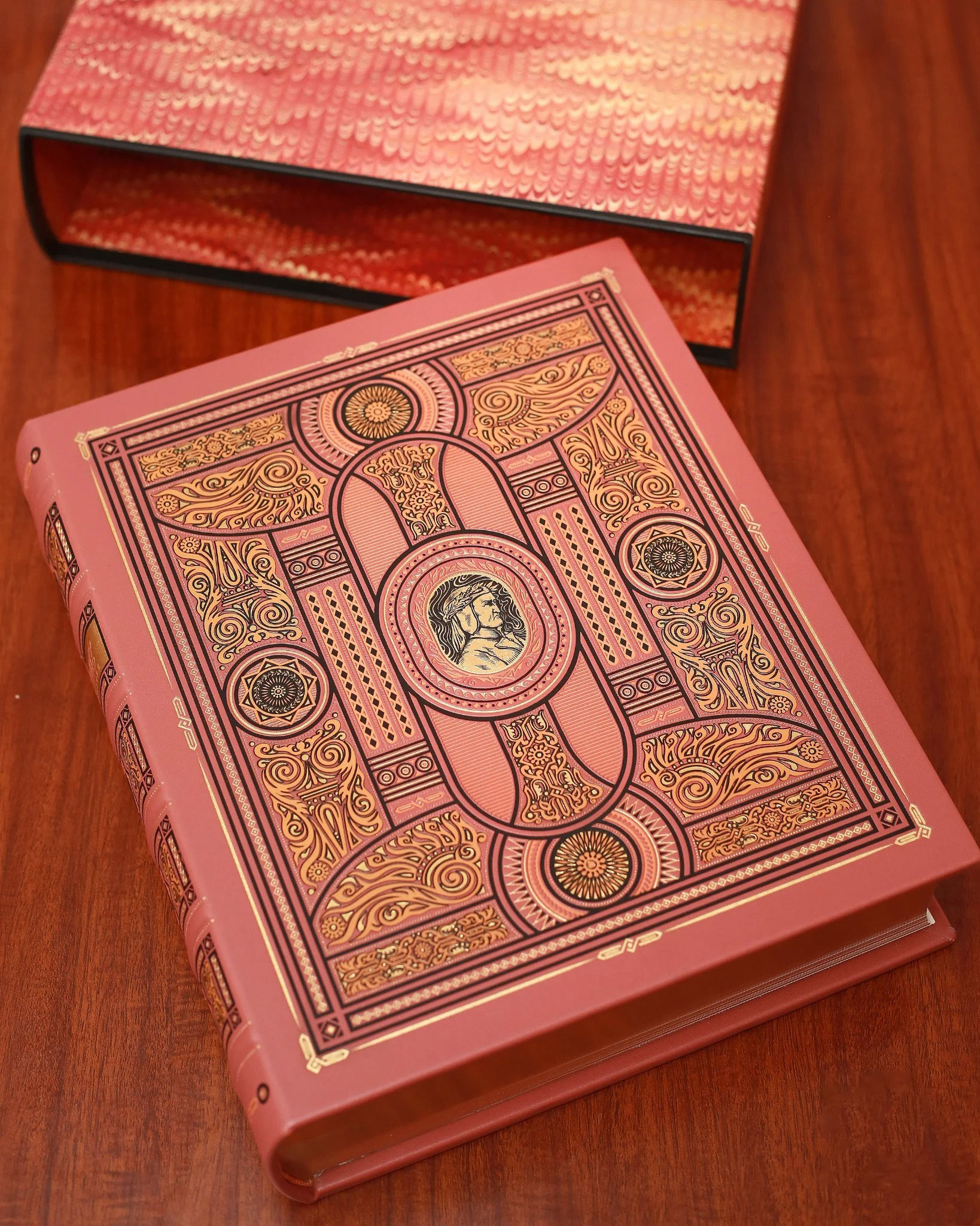 thần khúc - ấn bản giới hạn - bìa da microfiber