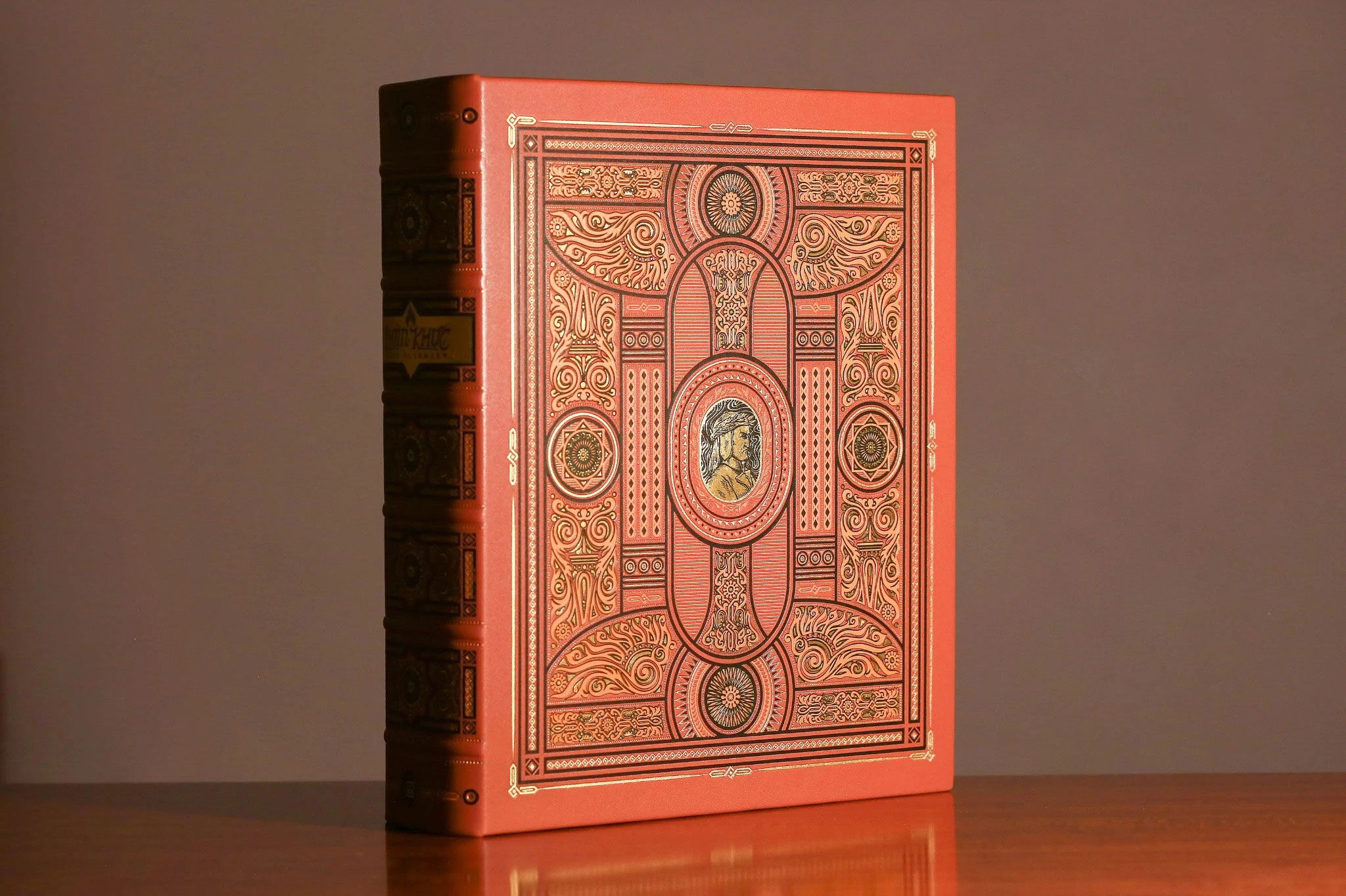 thần khúc - ấn bản giới hạn - bìa da microfiber