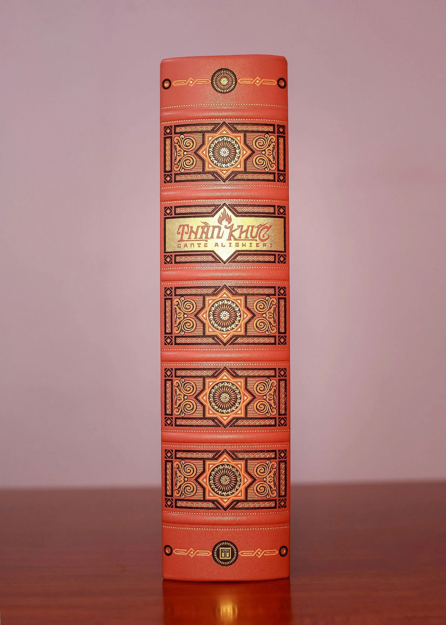 thần khúc - ấn bản giới hạn - bìa da microfiber