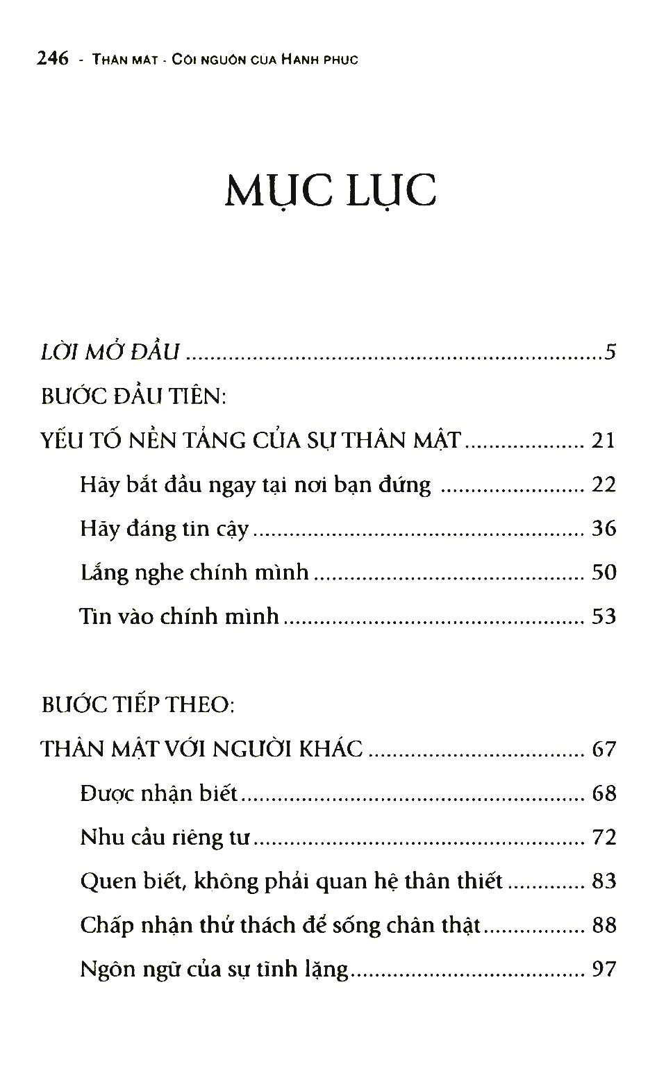thân mật cội nguồn của hạnh phúc (tái bản 2020)