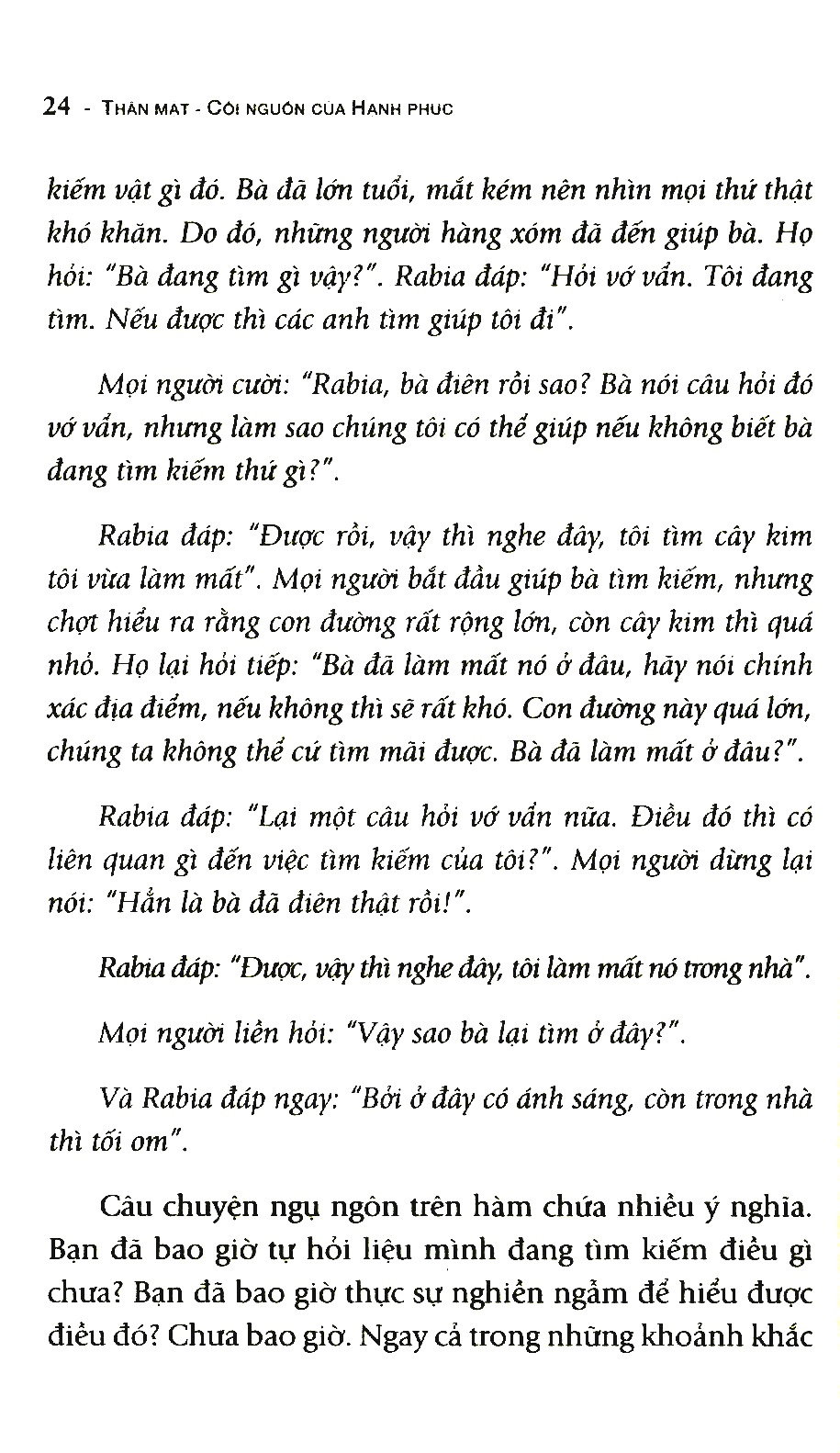 thân mật cội nguồn của hạnh phúc (tái bản 2020)