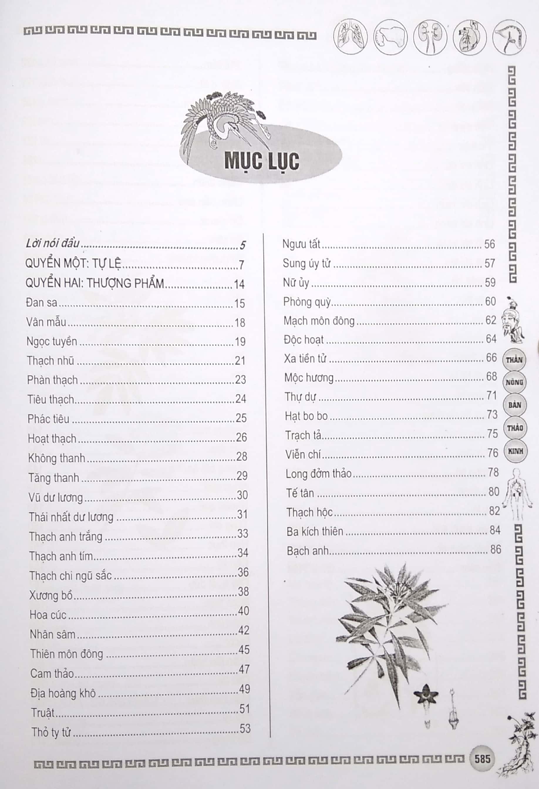 thần nông bản thảo kinh