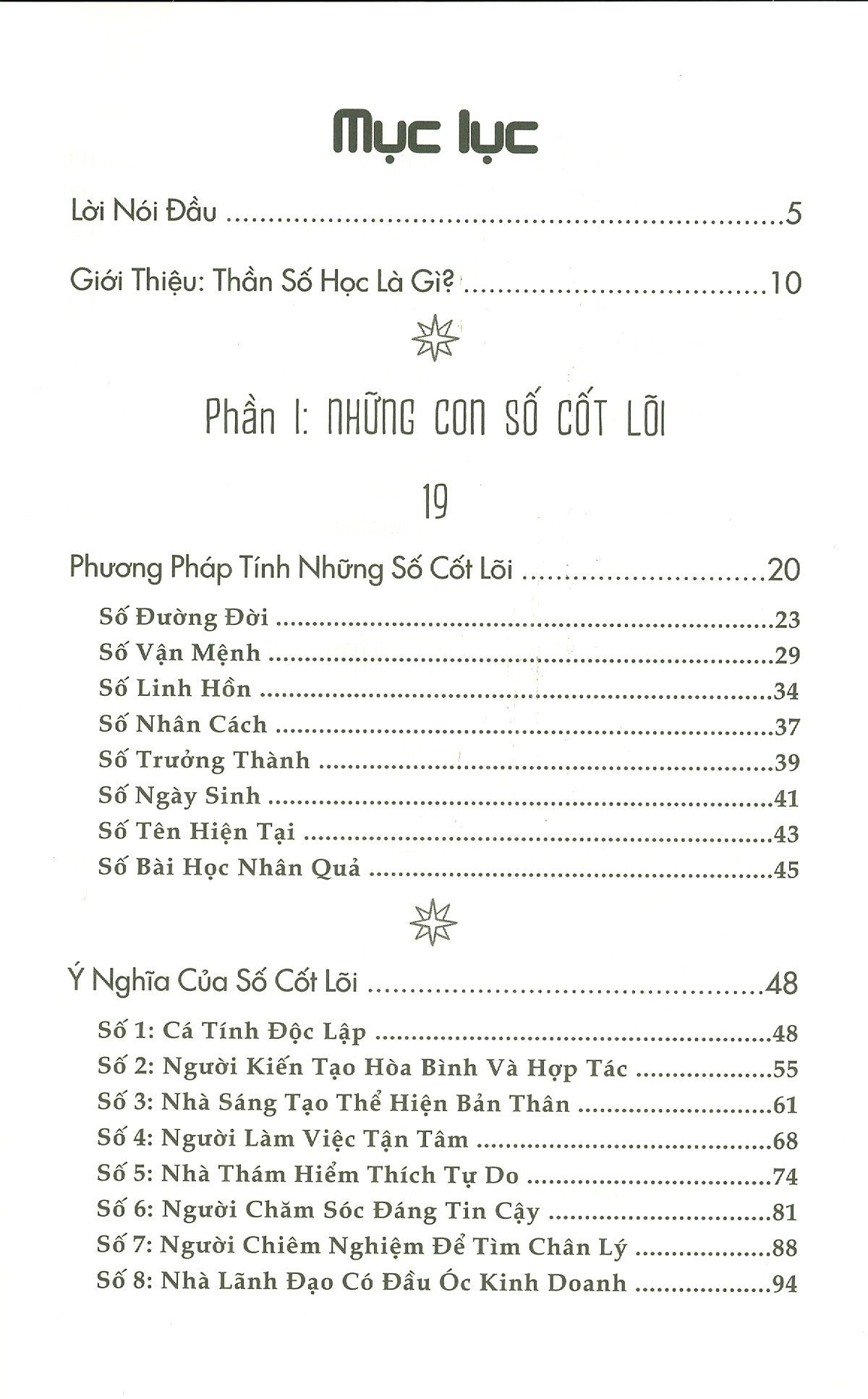 thần số học - làm chủ cuộc đời