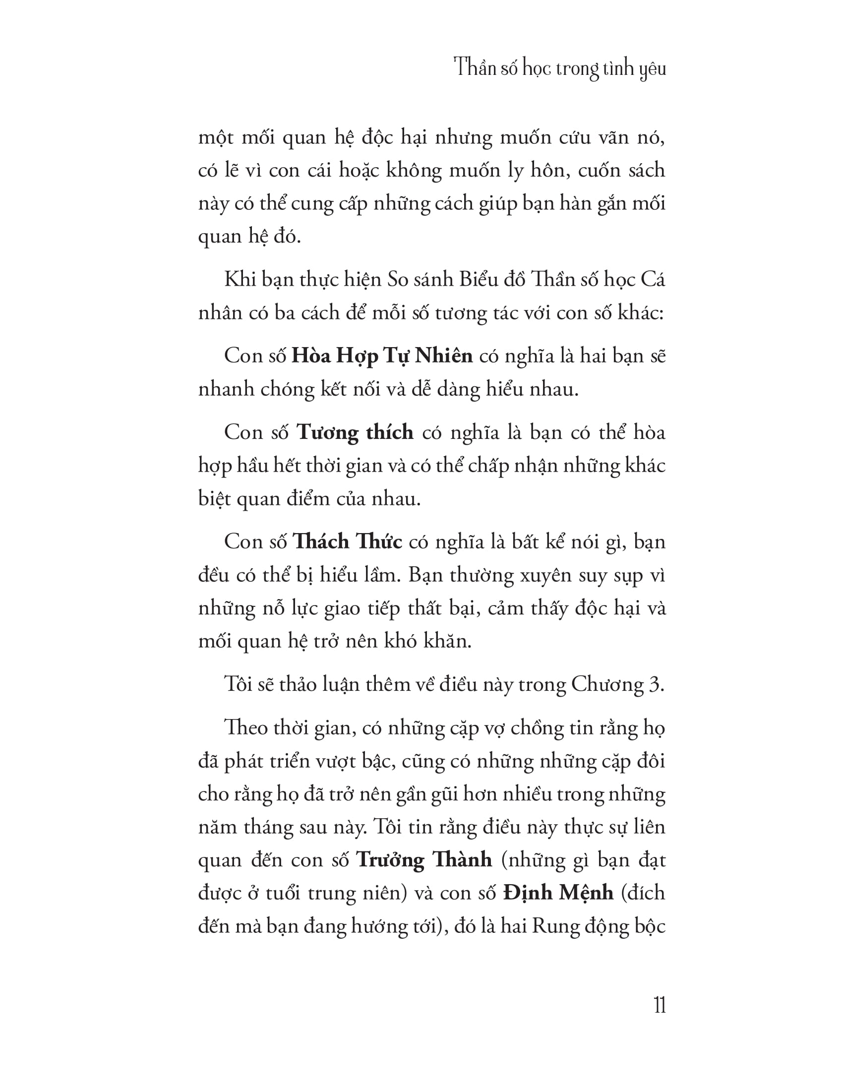 thần số học trong tình yêu