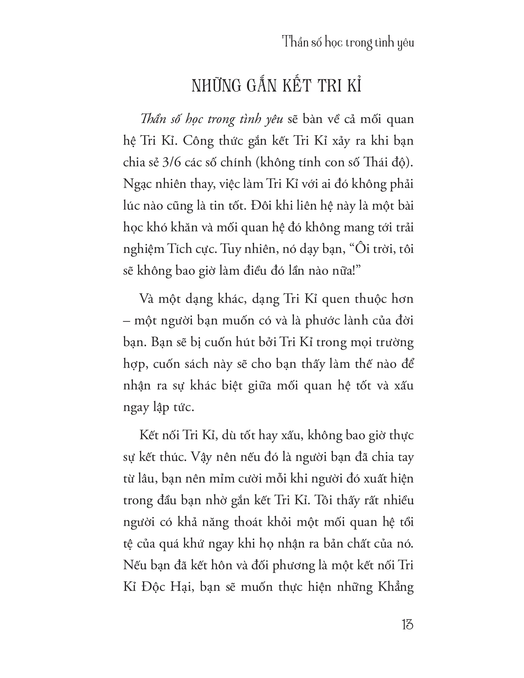 thần số học trong tình yêu