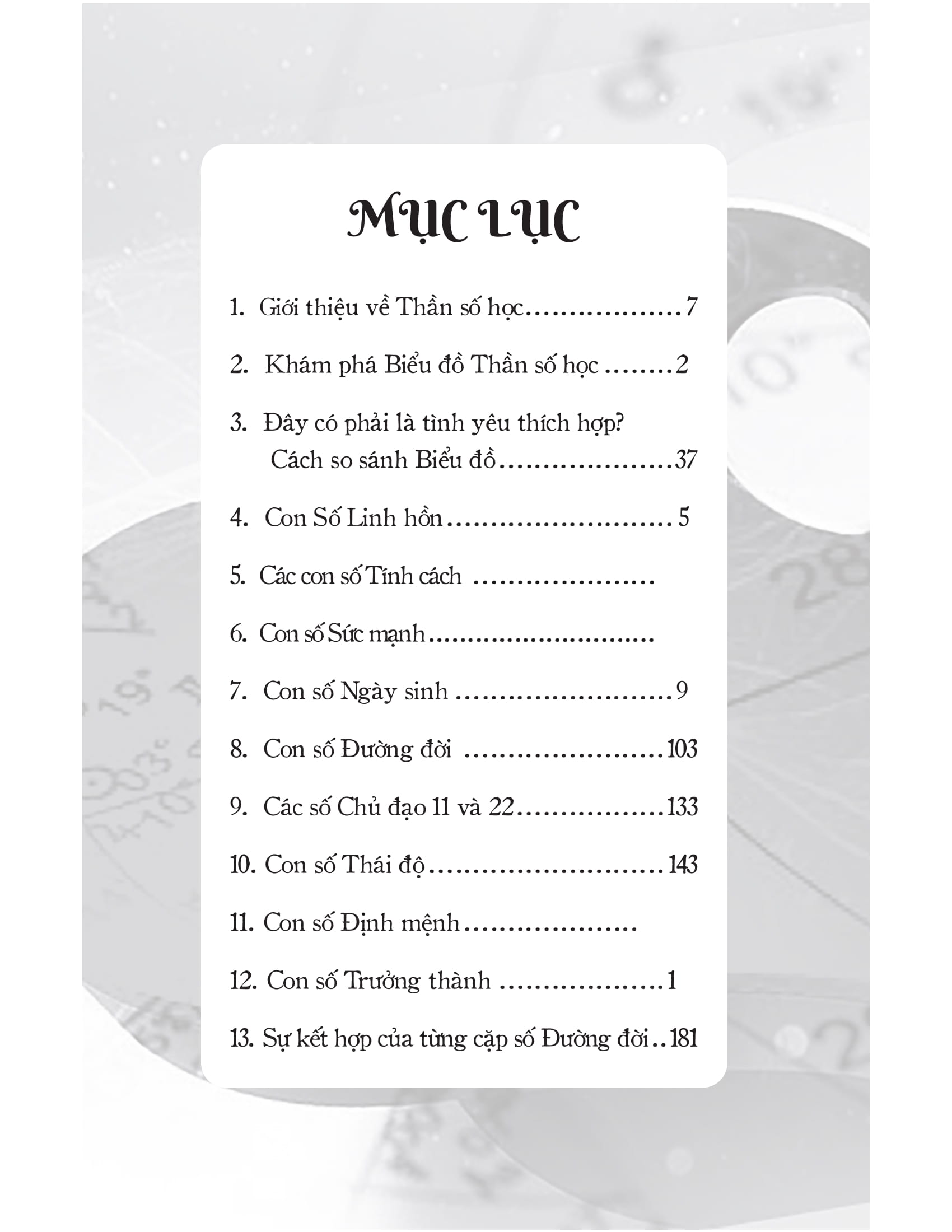 thần số học trong tình yêu