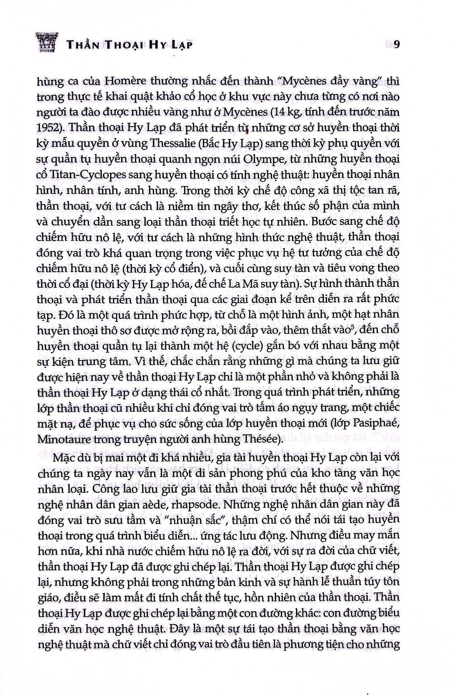 thần thoại hy lạp - bìa cứng (tái bản 2023)