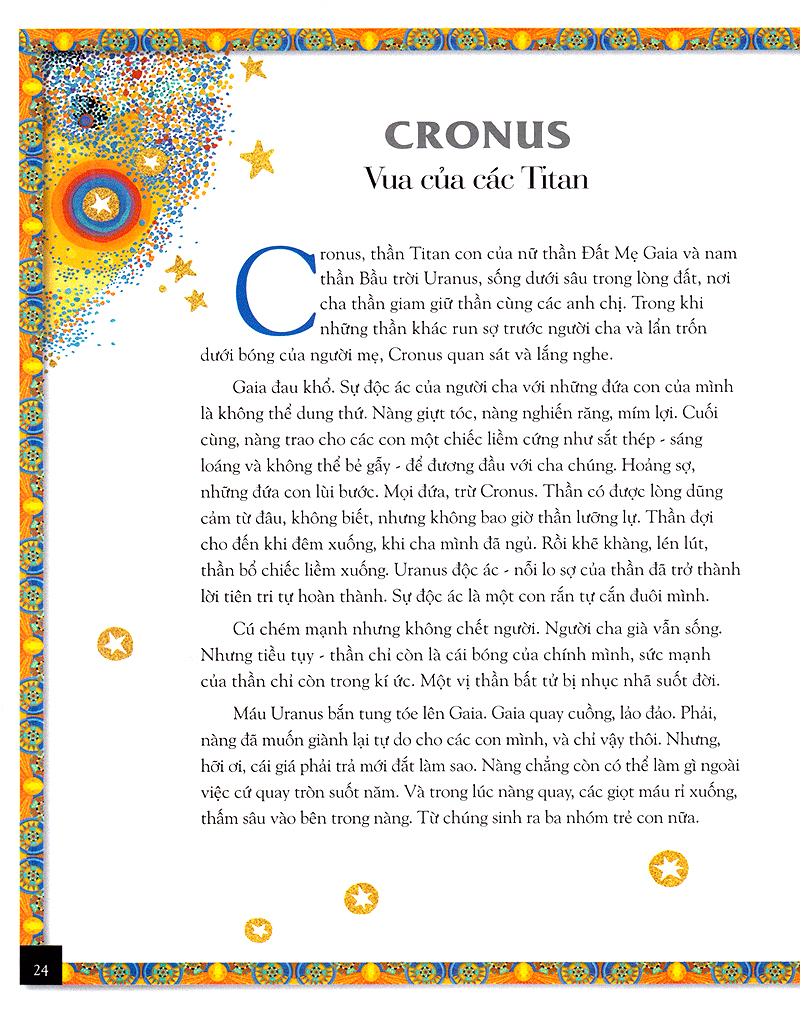 thần thoại hy lạp - chuyện về các vị nam thần, nữ thần, anh hùng và ác quỉ (tái bản 2019)