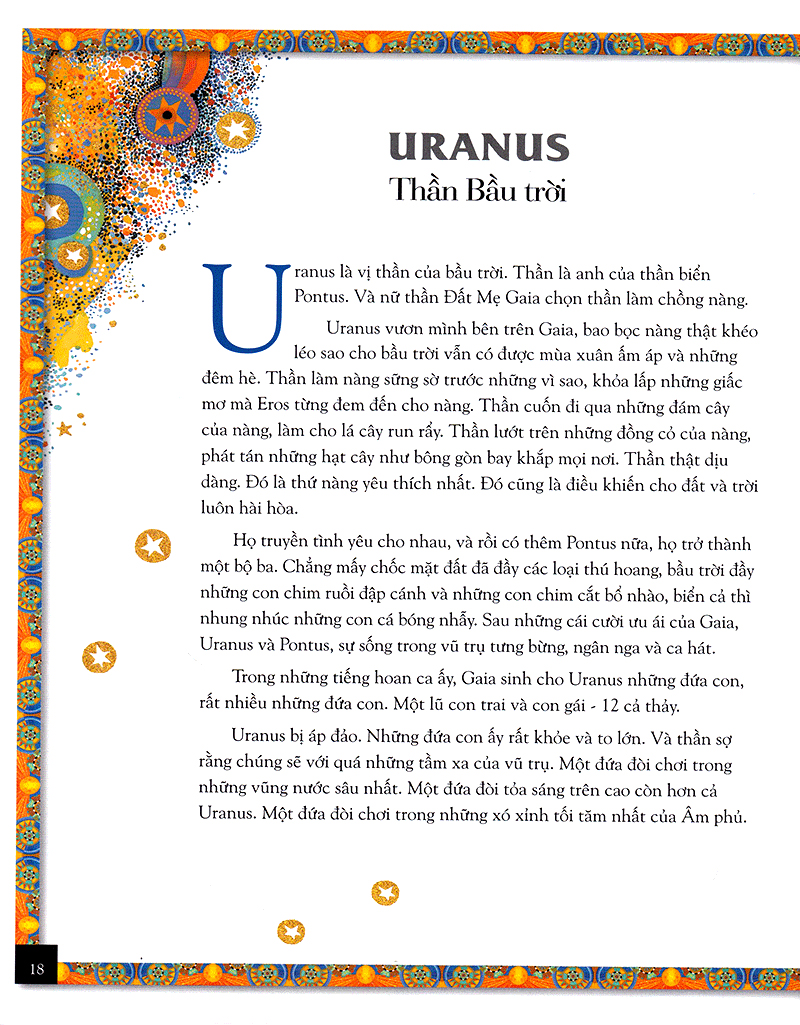 thần thoại hy lạp - chuyện về các vị nam thần, nữ thần, anh hùng và ác quỉ (tái bản 2019)