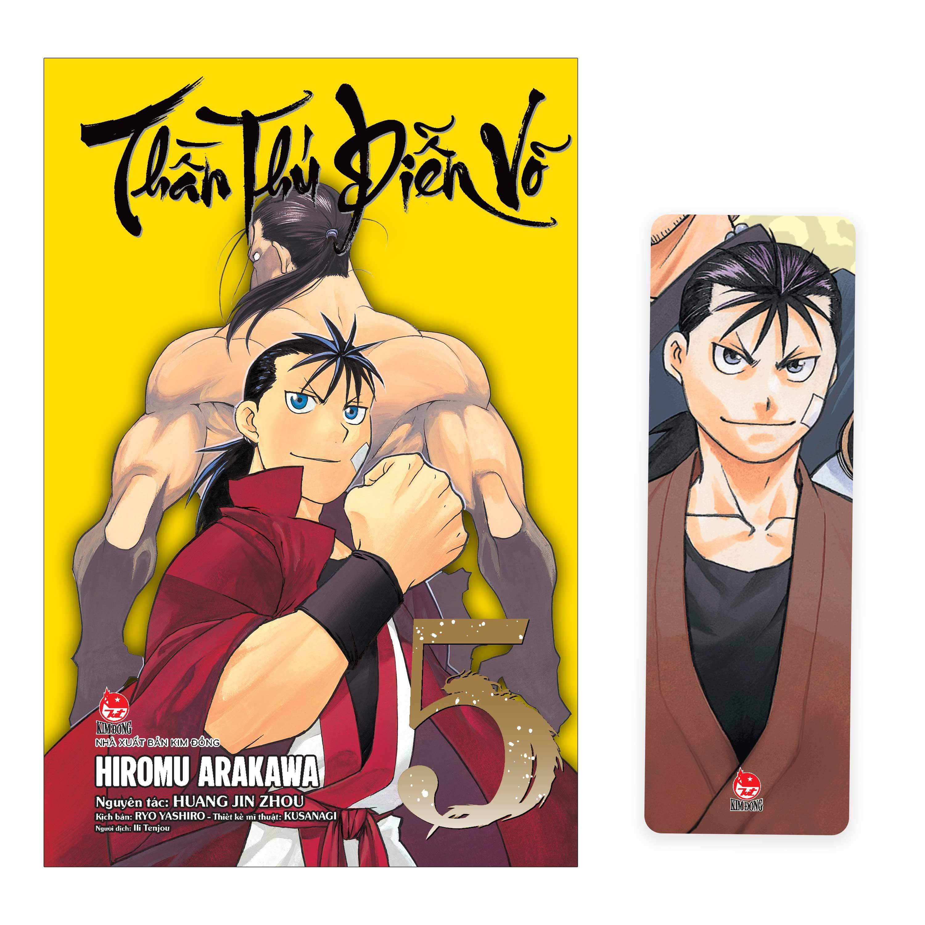 thần thú diễn võ - tập 5 - tặng kèm bookmark