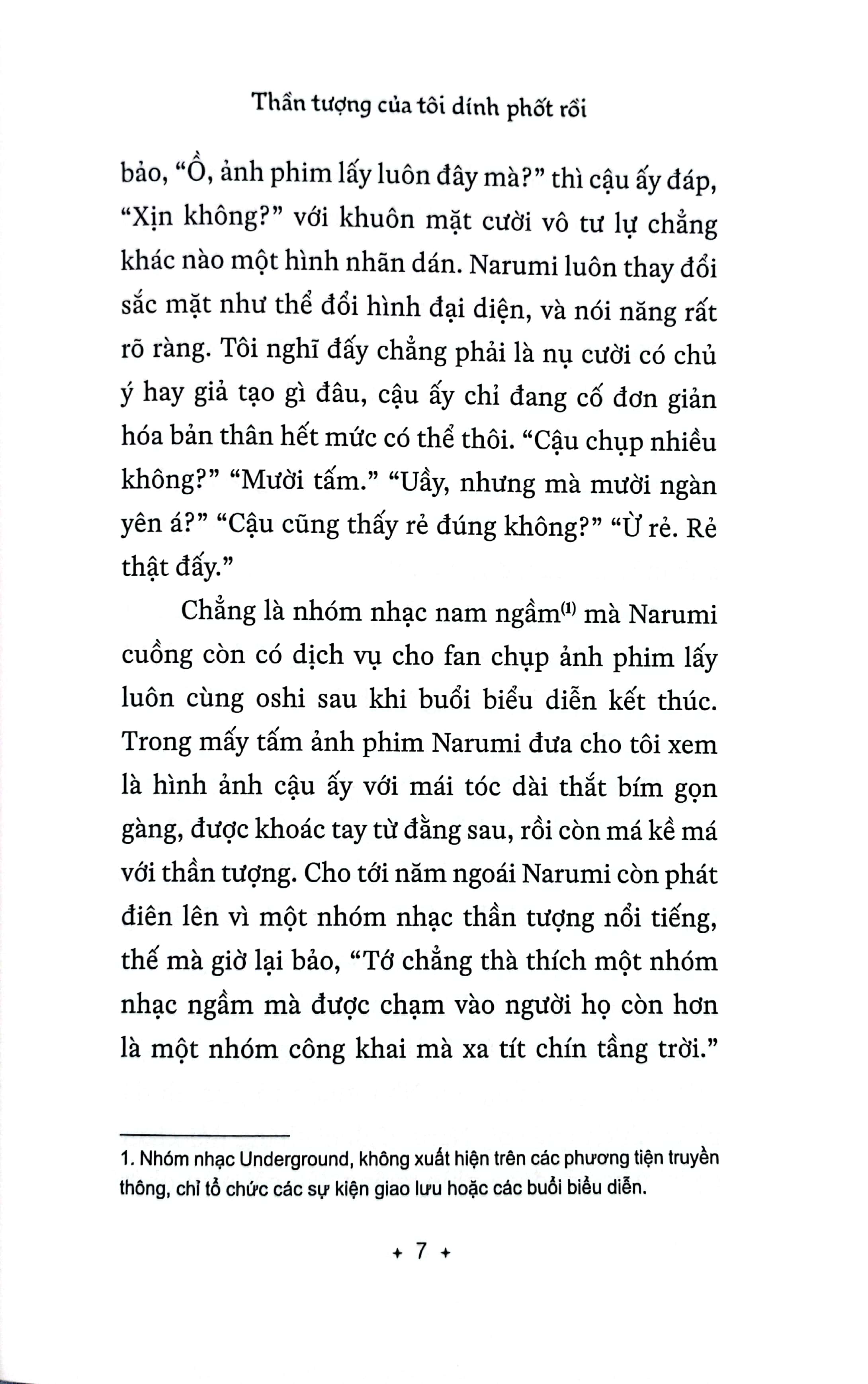 thần tượng của tôi dính phốt rồi