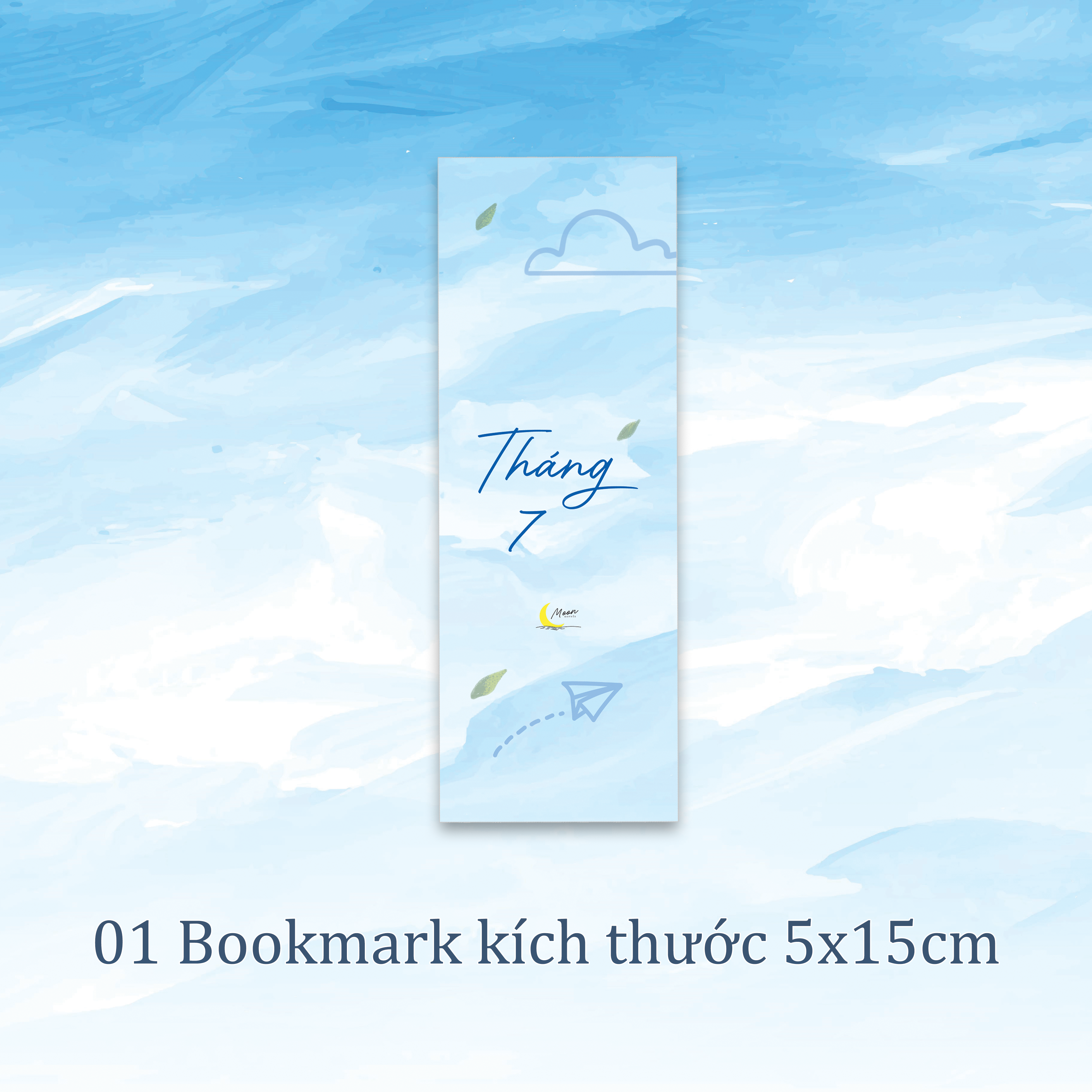 tháng 7 - tặng kèm 1 bookmark + 3 postcard