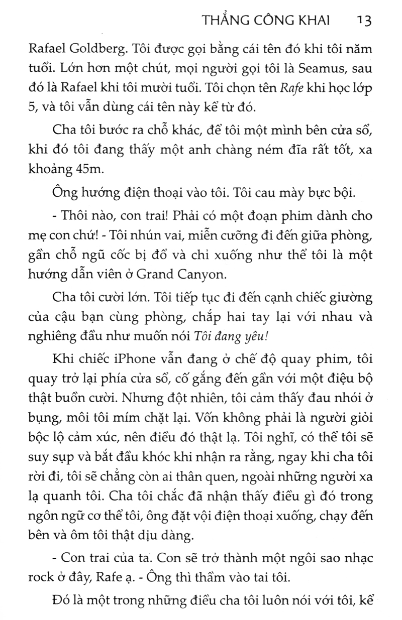 thẳng công khai