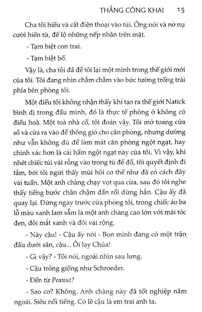thẳng công khai