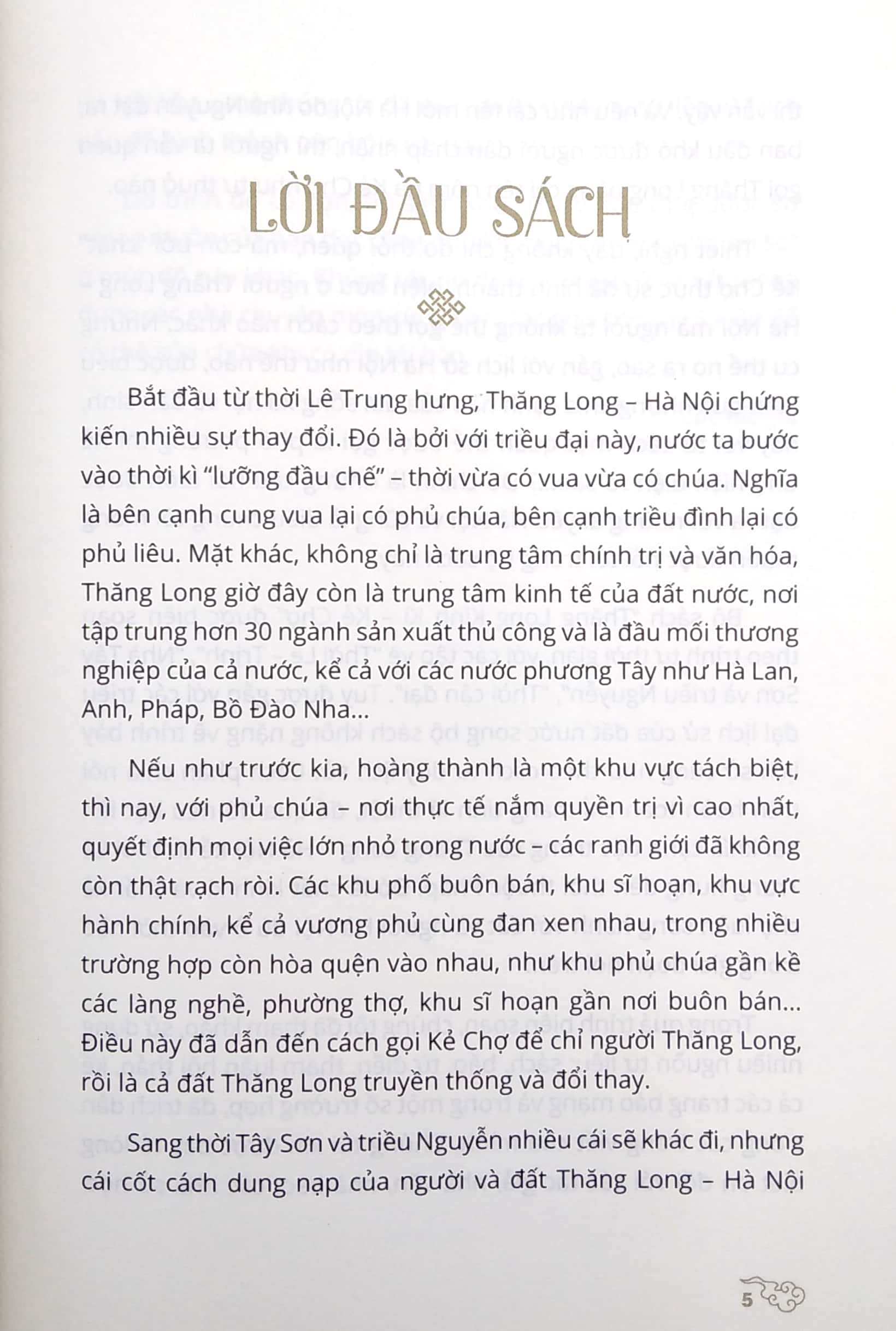 thăng long kinh kì - kẻ chợ - thời lê-trịnh