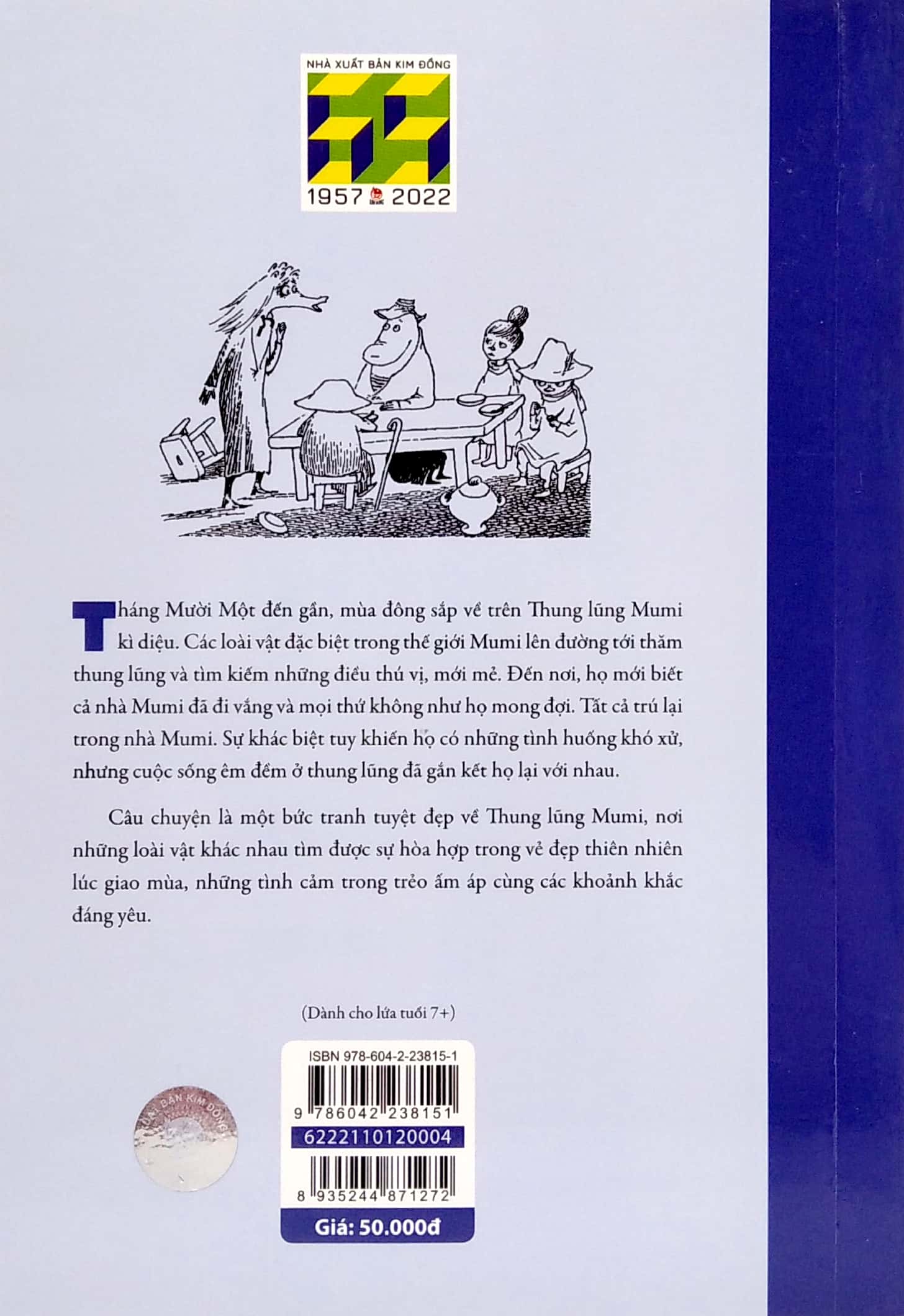 tháng mười một ở thung lũng mumi (tái bản 2022)