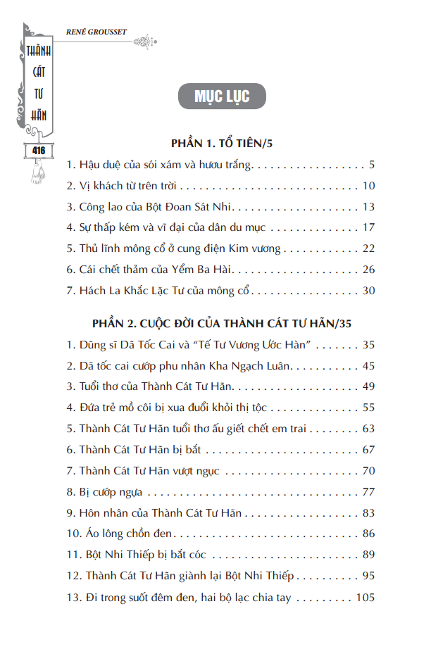 thành cát tư hãn - bìa cứng (tái bản)