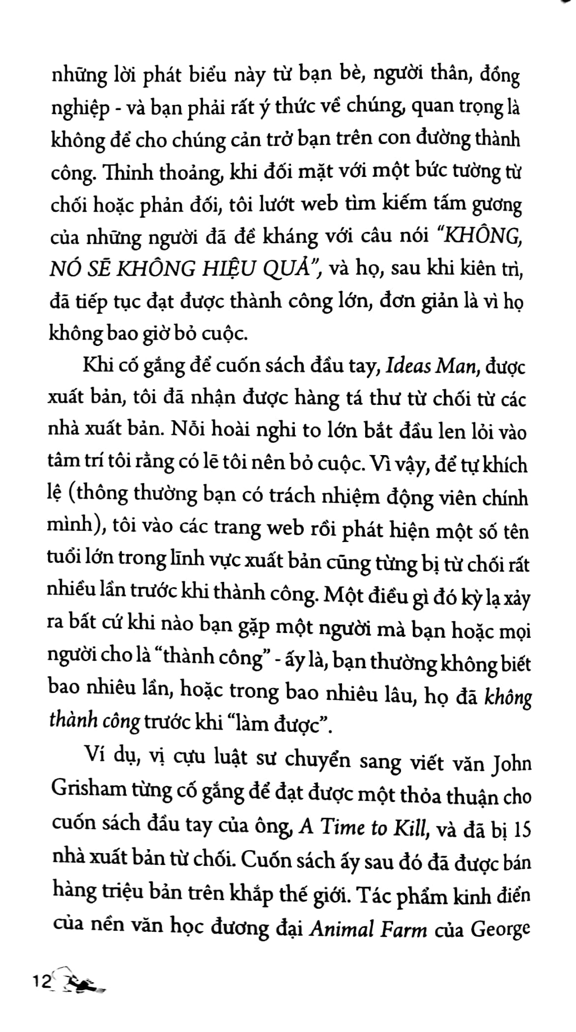 thành công đến và tiền bạc theo sau