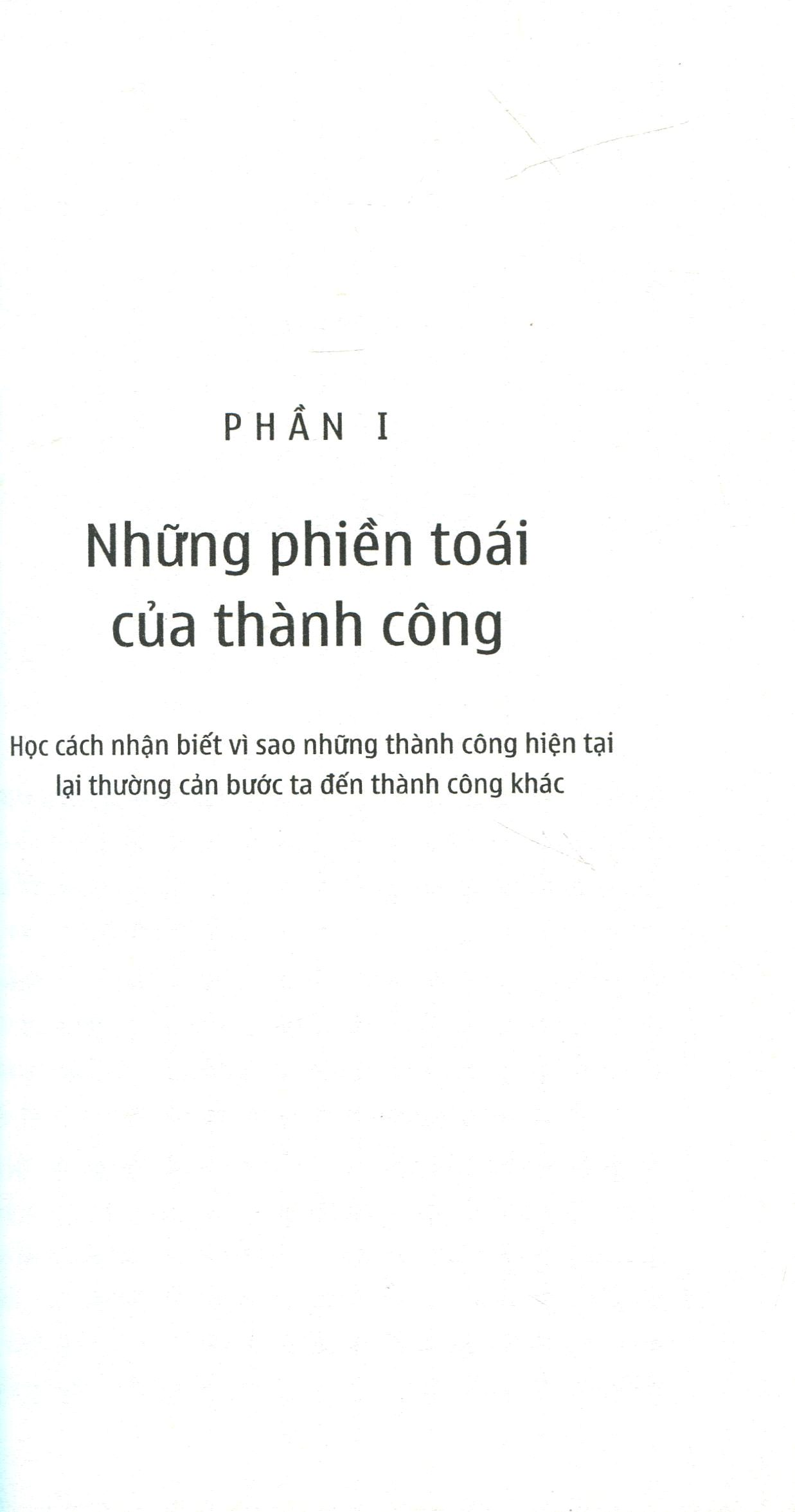 thành công hôm nay chưa chắc thành đạt ngày mai (tái bản 2020)