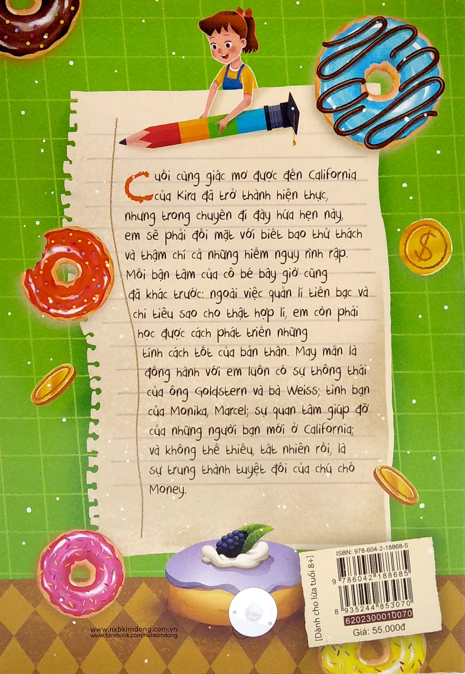 thành công kí sự của kira - những bài học tạo lập tính cách (tái bản 2020)