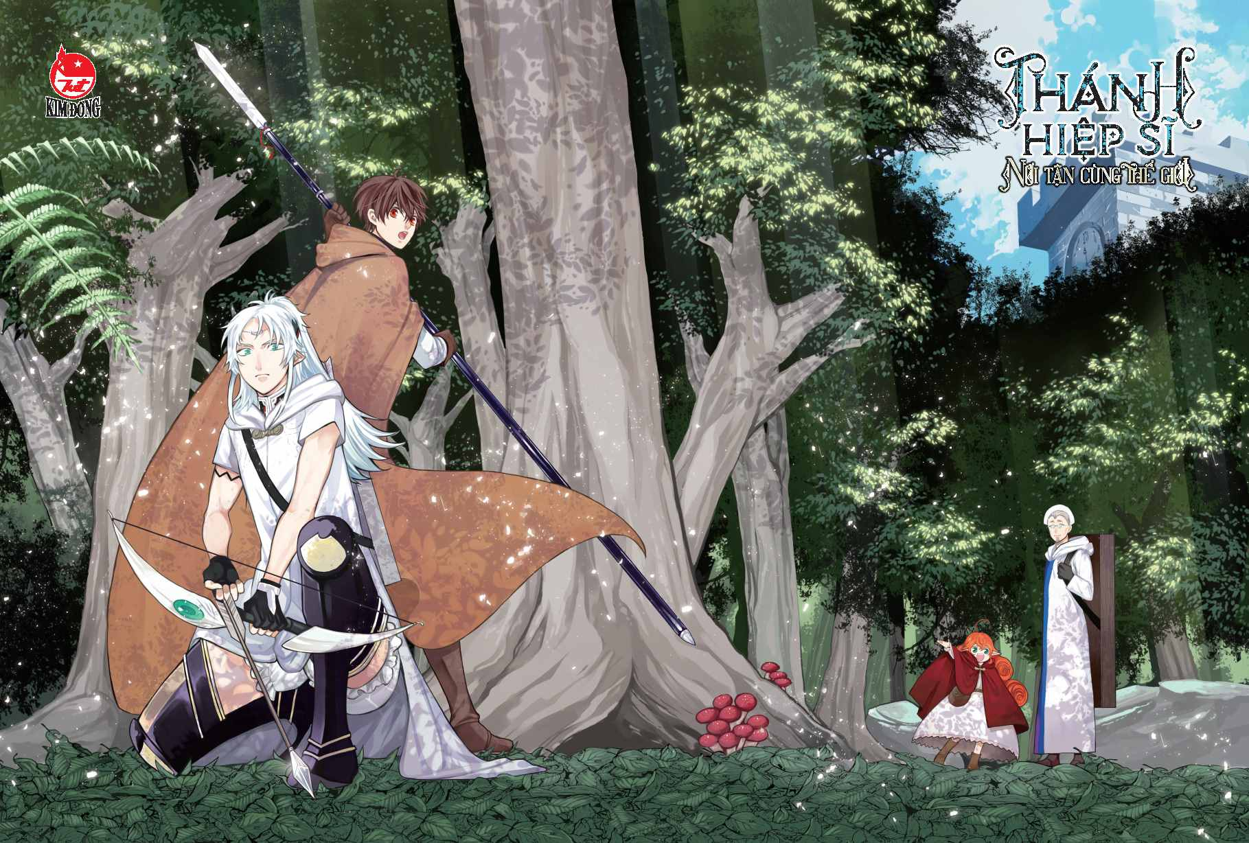 thánh hiệp sĩ nơi tận cùng thế giới - tập 4 - tặng kèm postcard