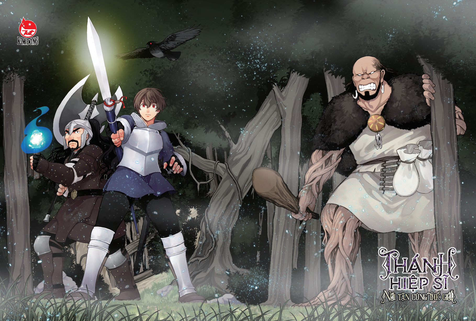 thánh hiệp sĩ nơi tận cùng thế giới - tập 8 - tặng kèm postcard