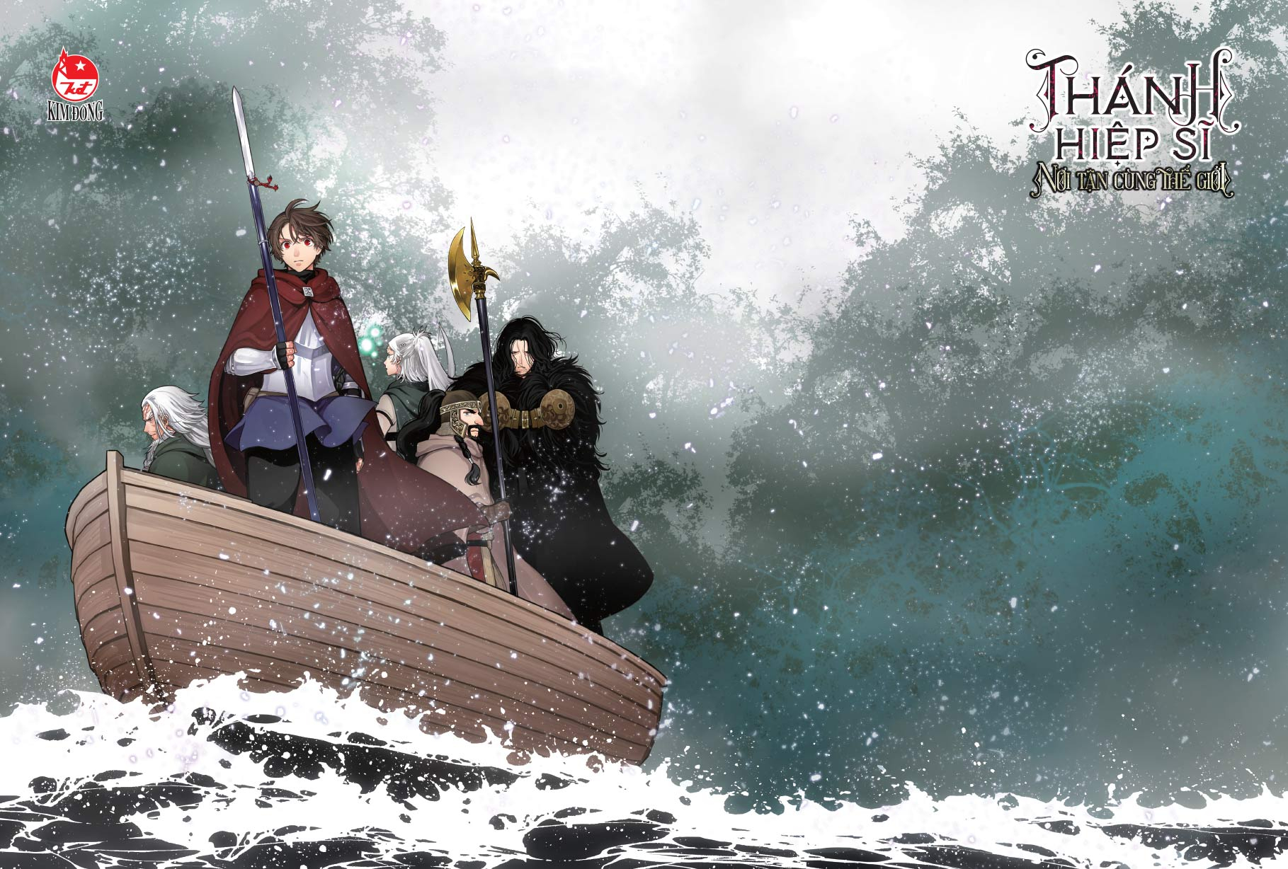 thánh hiệp sĩ nơi tận cùng thế giới - tập 9 - tặng kèm postcard