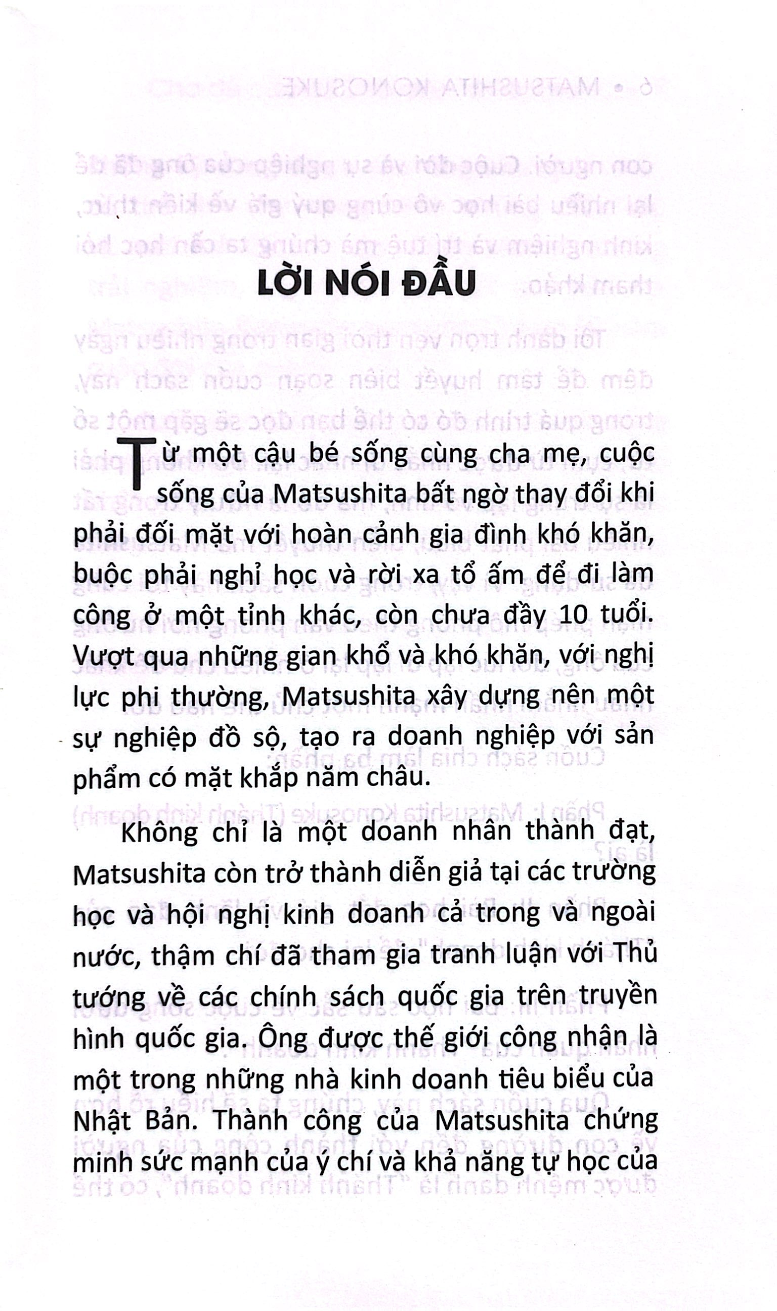 thánh kinh doanh matsushita konosuke