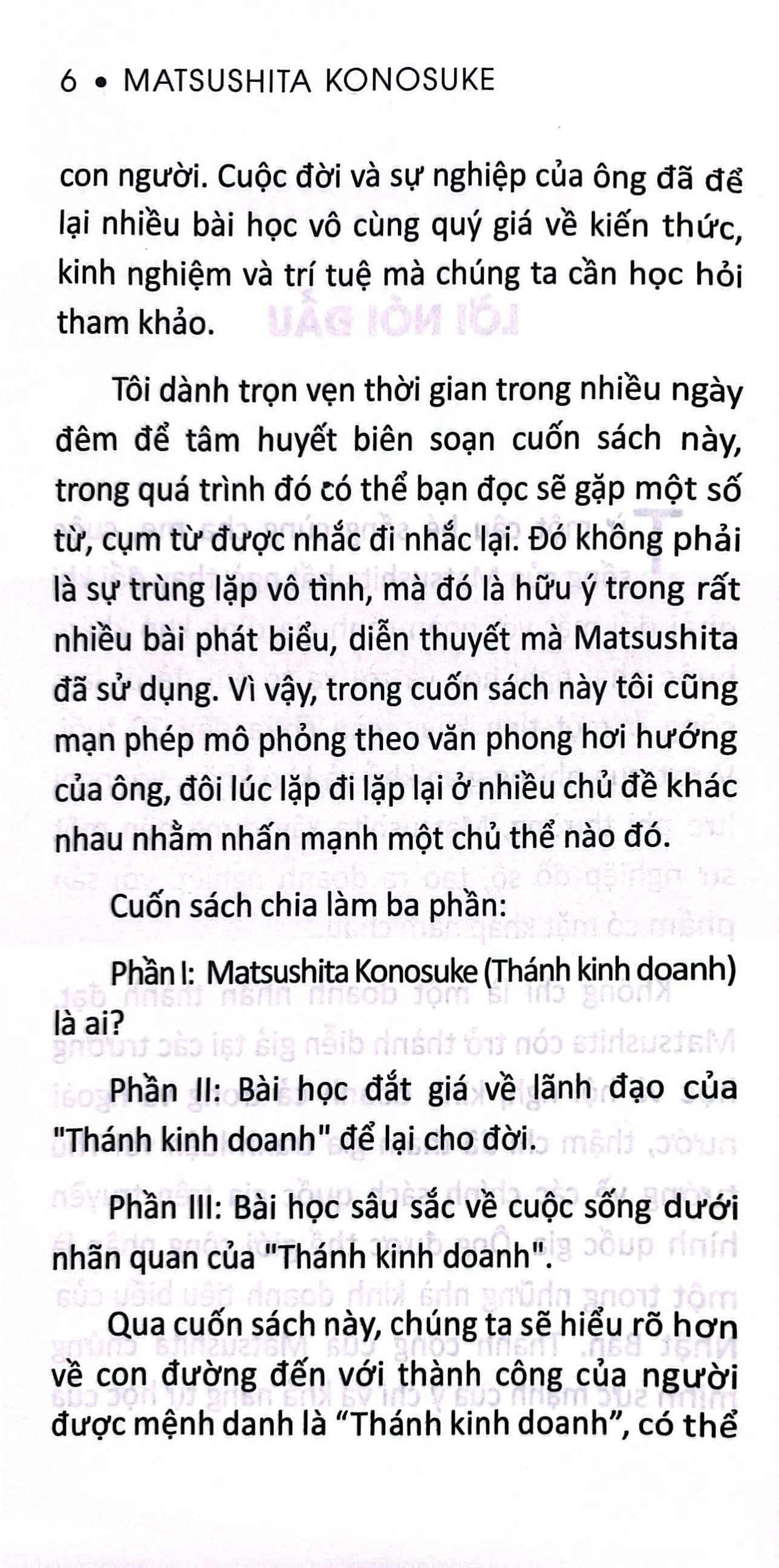 thánh kinh doanh matsushita konosuke
