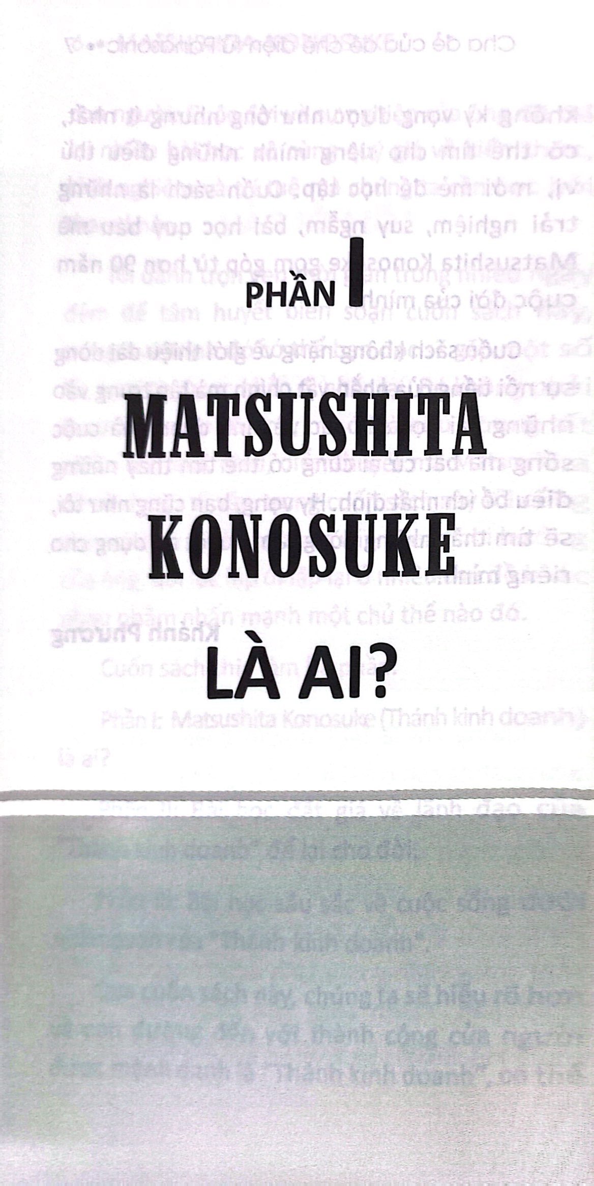 thánh kinh doanh matsushita konosuke