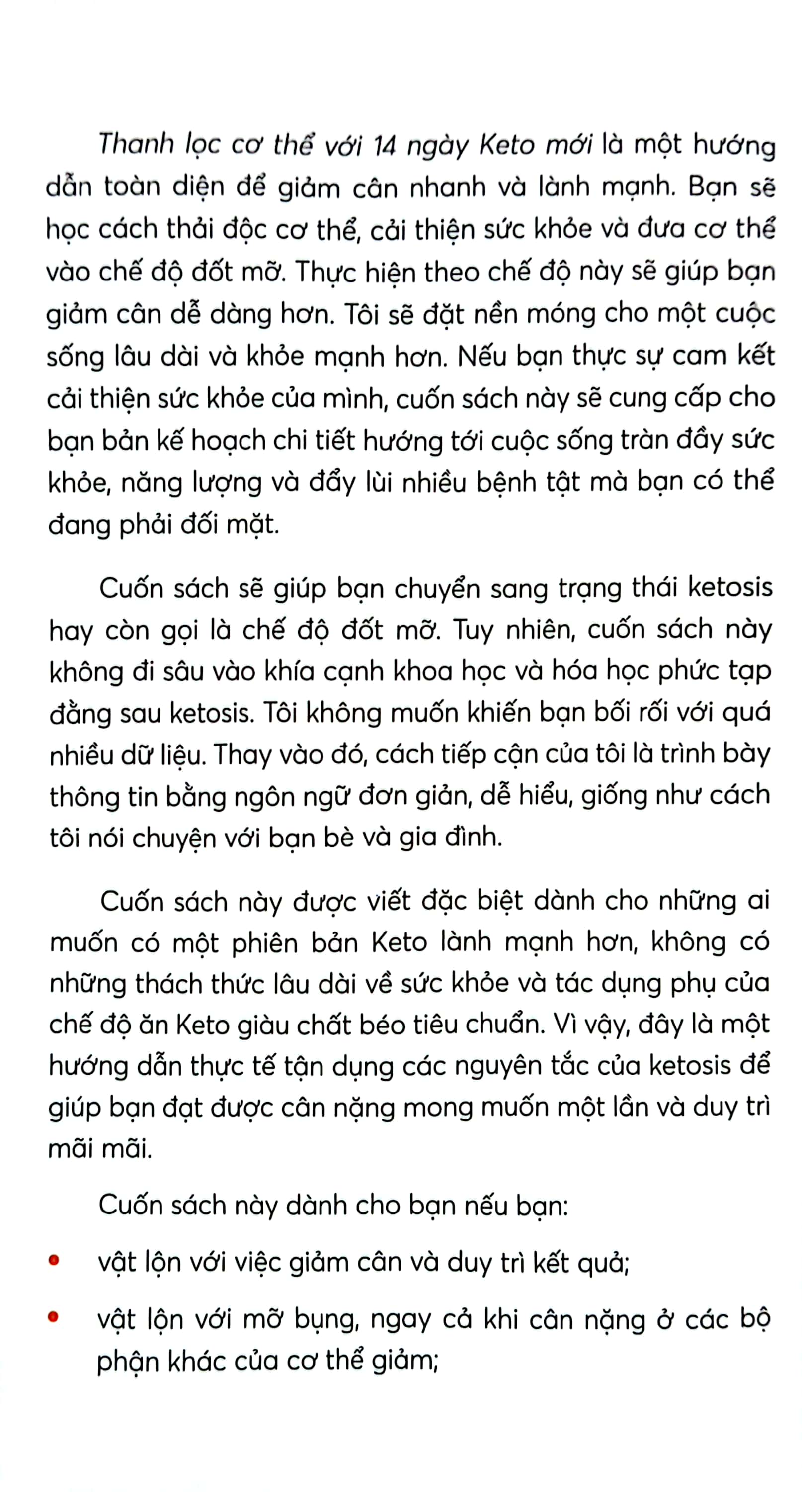 thanh lọc cơ thể với 14 ngày keto mới - giảm tới 7kg trong 2 tuần