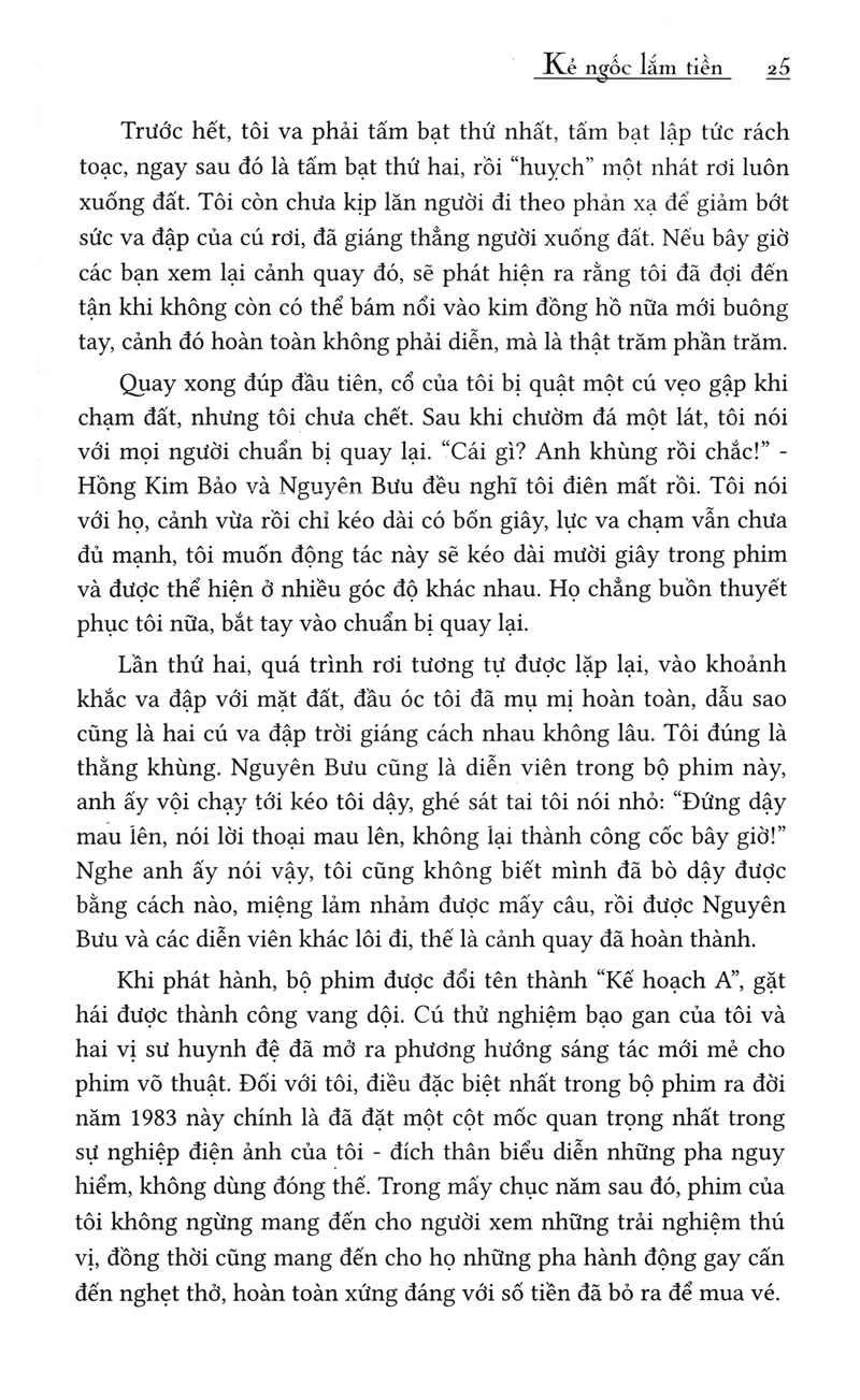 thành long chưa lớn đã già