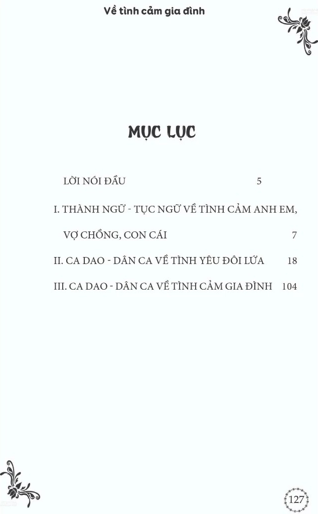 Thanh Ngu-Tuc Ngu-Ca Dao-Dan Ca Viet Nam - Ve Tinh Cam Gia Dinh