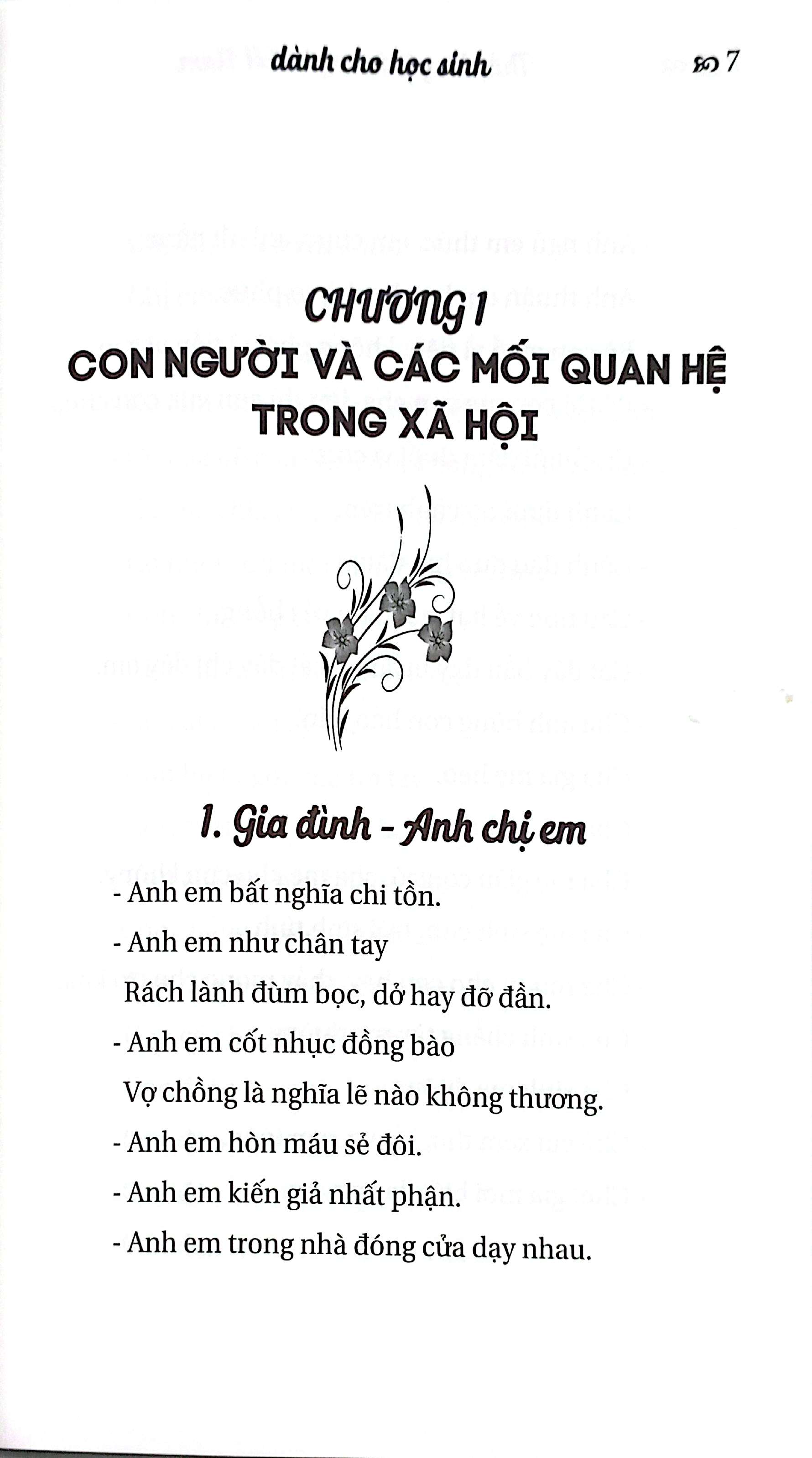 thành ngữ tục ngữ việt nam dành cho học sinh