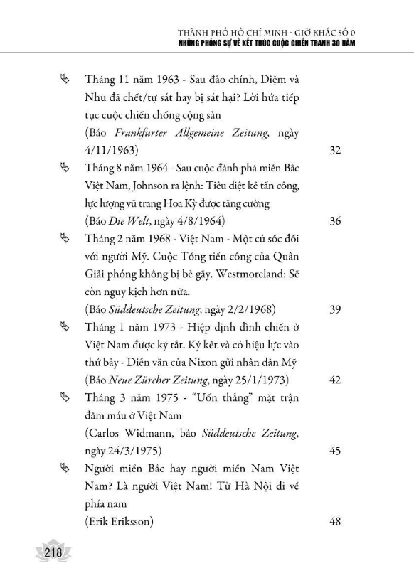 thành phố hồ chí minh - giờ khắc số 0 - những phóng sự về kết thúc cuộc chiến tranh 30 năm