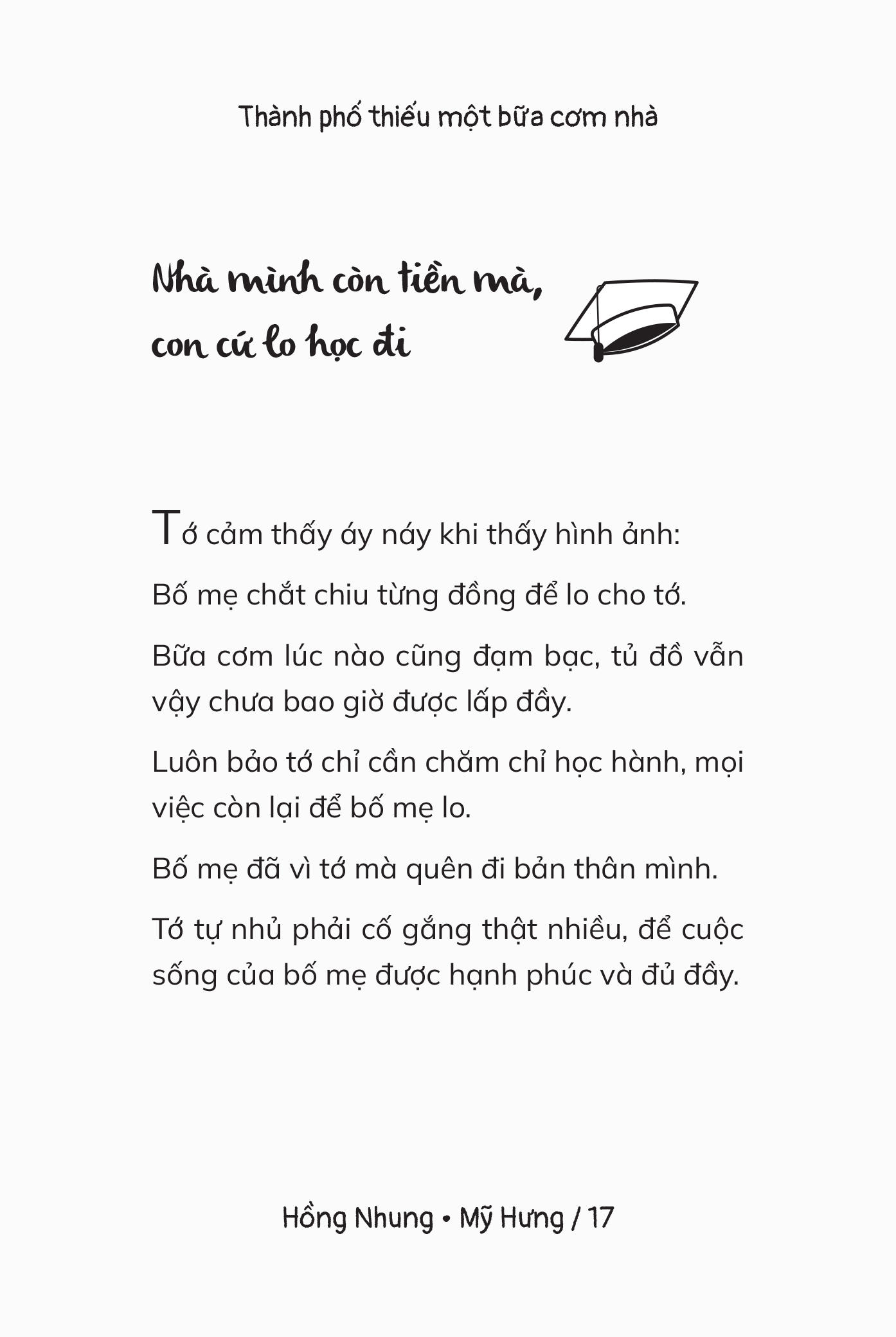 Thanh Pho Thieu Mot Bua Com Nha