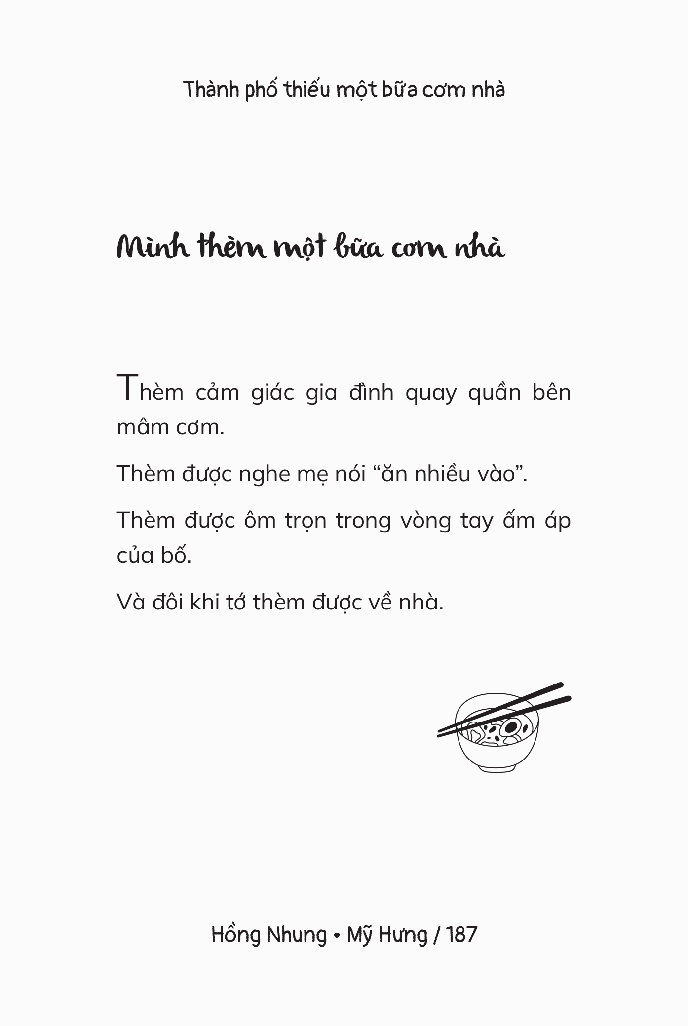 Thanh Pho Thieu Mot Bua Com Nha