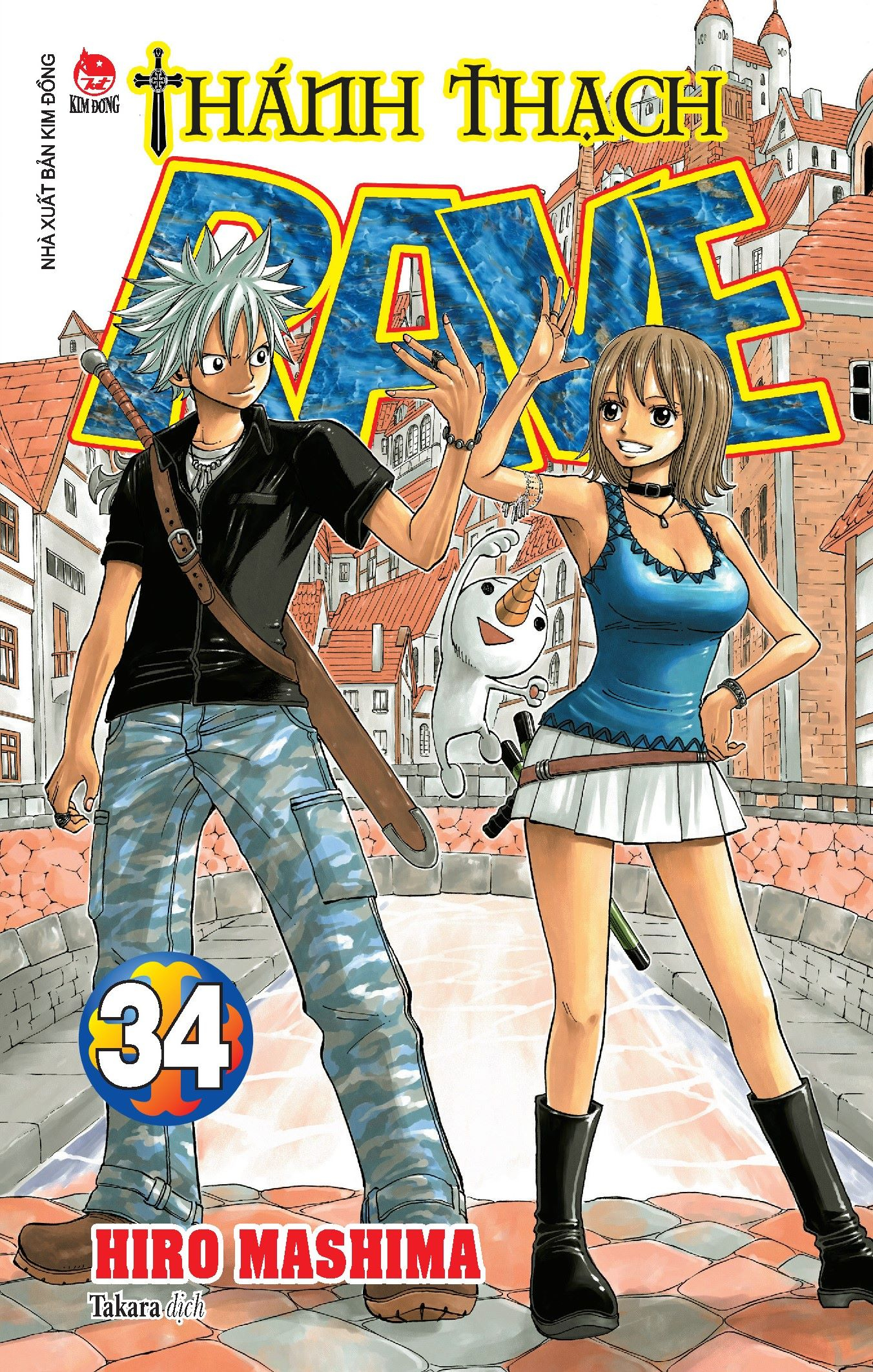 thánh thạch rave - tập 34 - tặng kèm bookmark plue