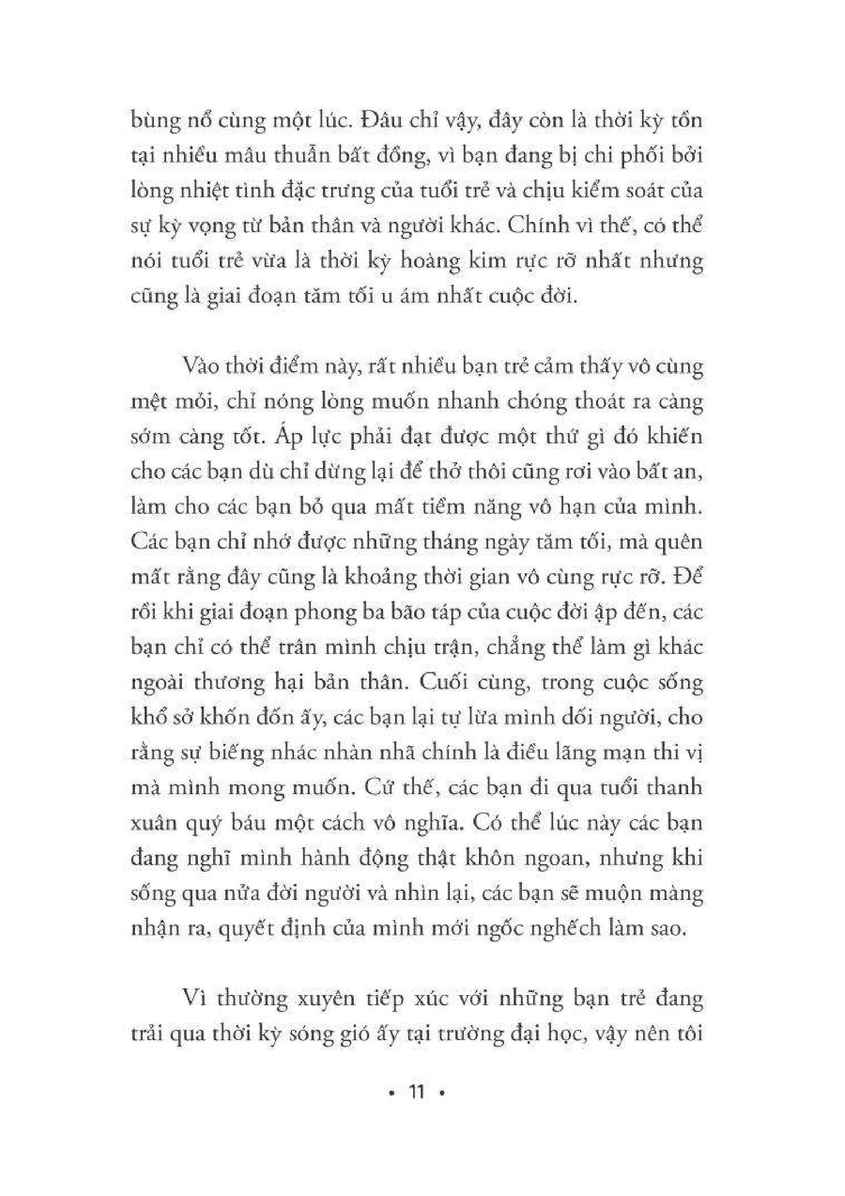 thanh xuân, sao mà đau đớn!